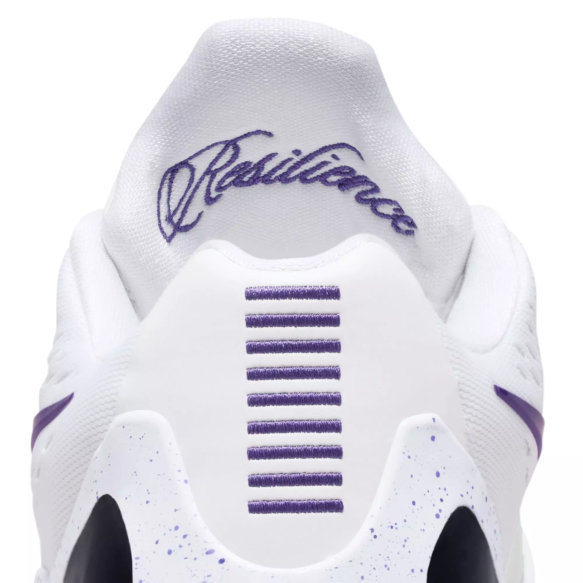 Nike Kobe IX "Court Purple" Grade School Kids' Basketball Shoe - WHITE/COURT PURPLE