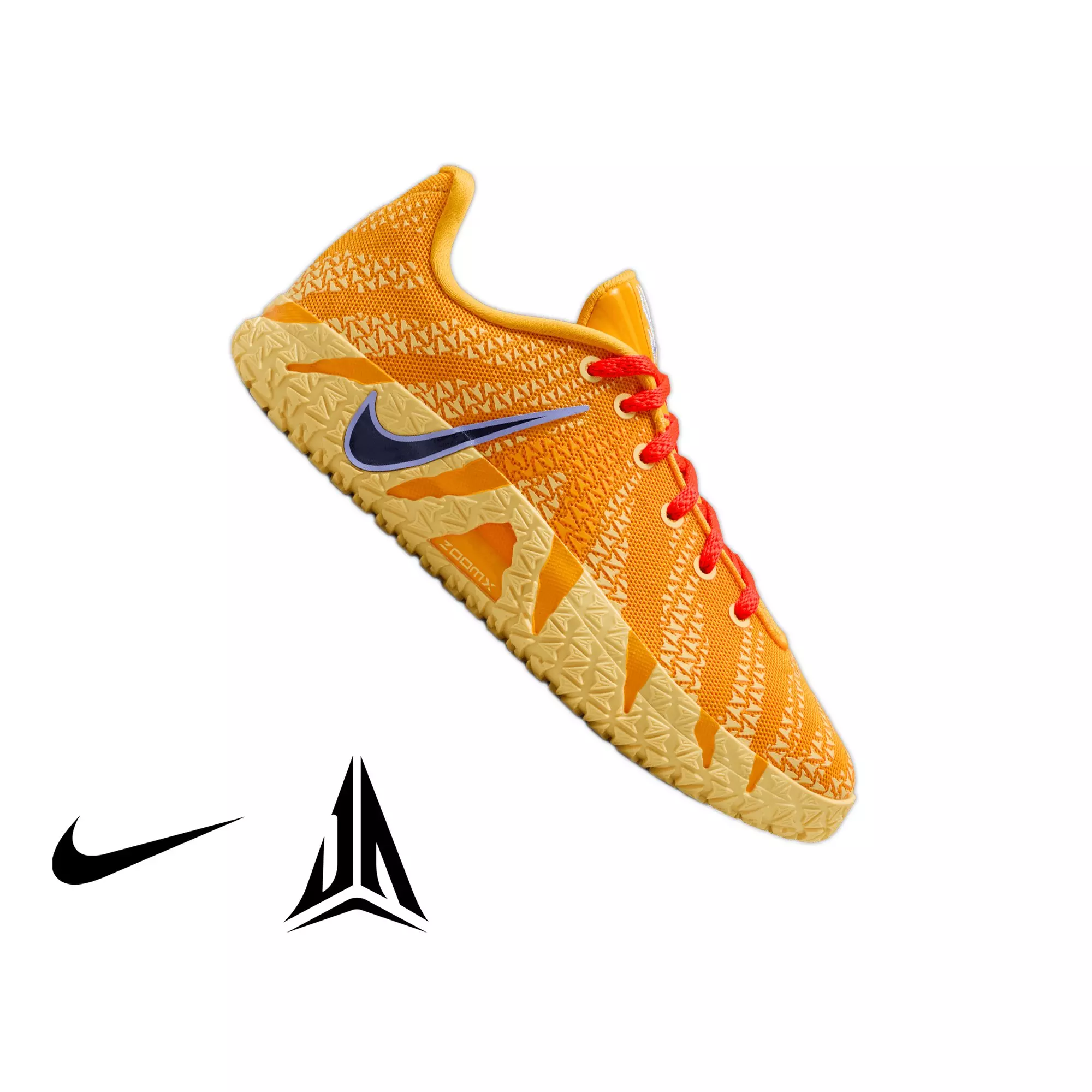Nike Ja 3 "Channel 12" Grade School Kids' Basketball Shoe - UNIVERSITY GOLD/SOFT YELLOW