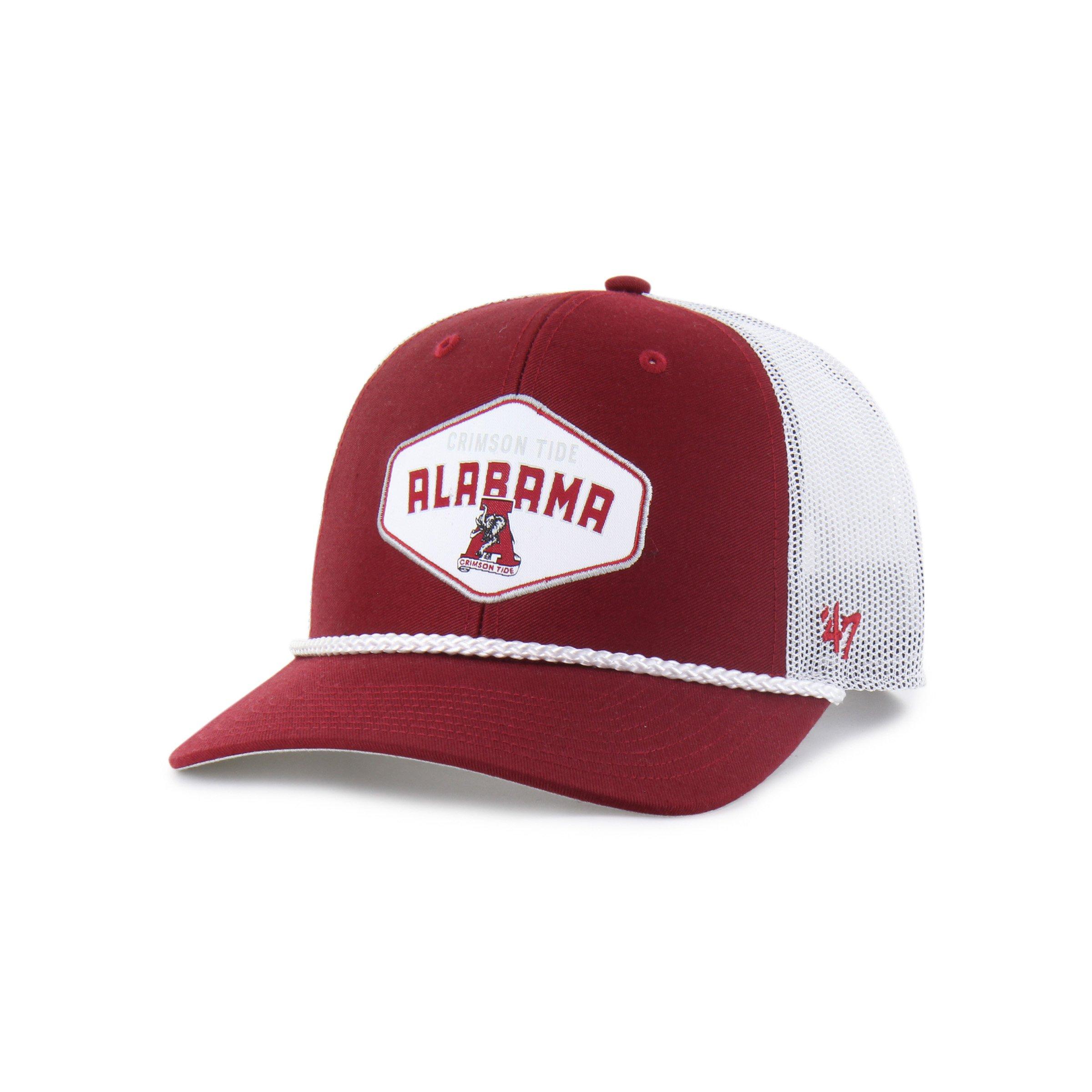 47 Alabama Crimson Tide Ace Out Red Trucker Snapback Hat