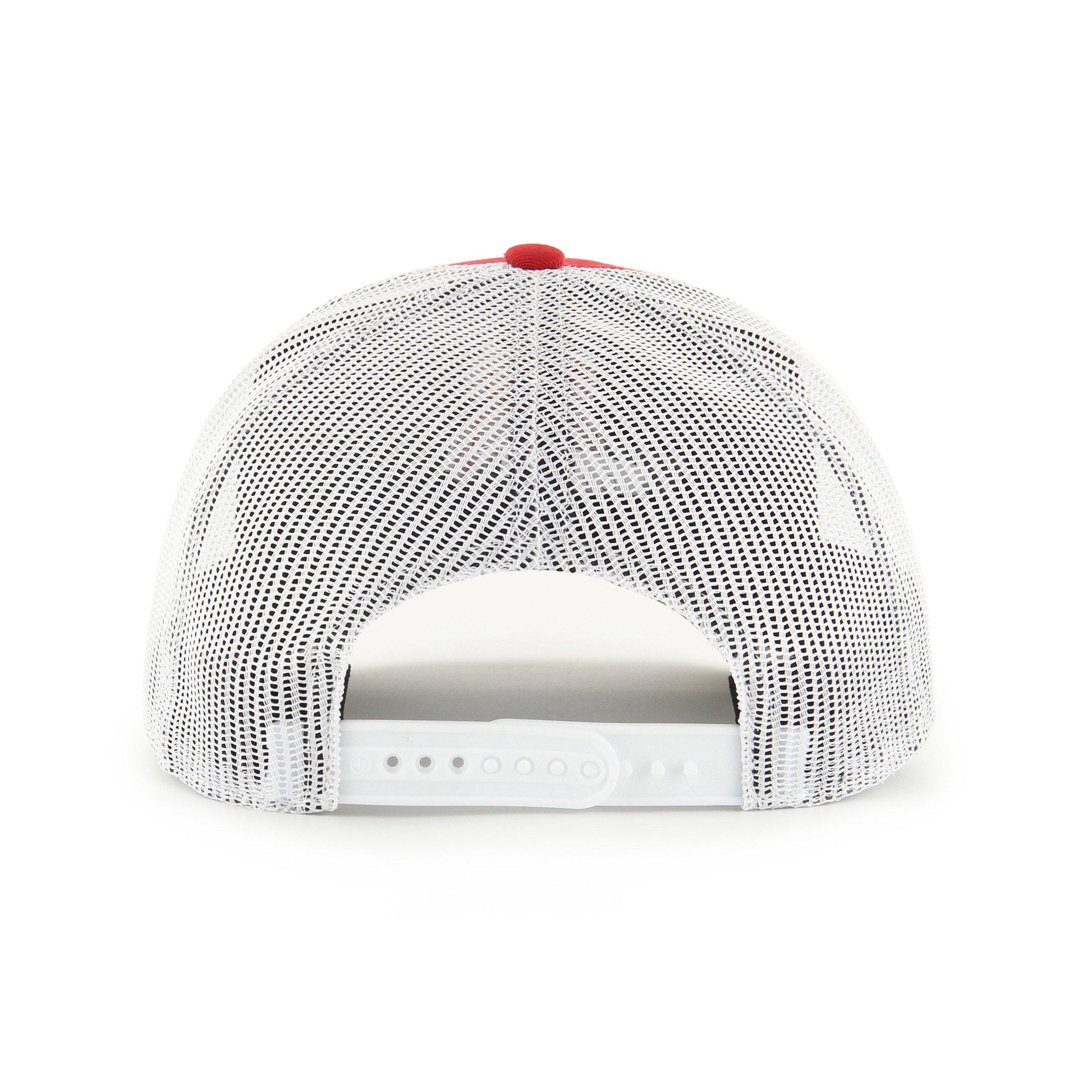 47 Georgia Bulldogs Ace Out Trucker Red Snapback Hat