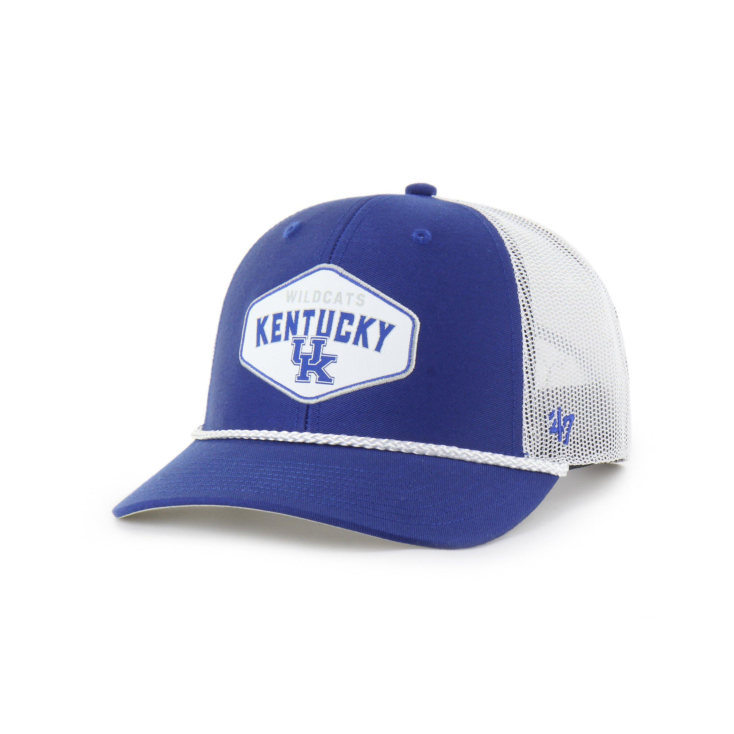 47 Kentucky Wildcats Ace Out Royal Royal Trucker Snapback Hat