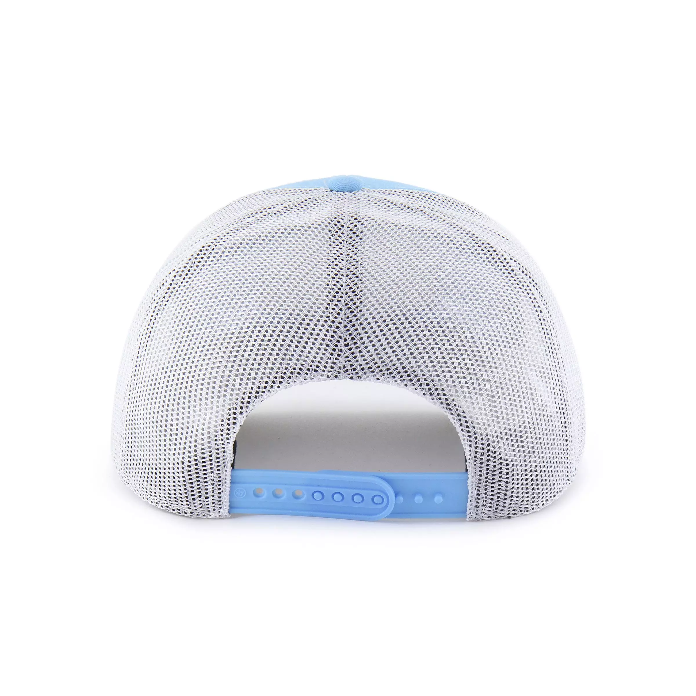 47 UNC Tar Heels Ace Out Trucker Snapback Hat - Light Blue - LT BLUE