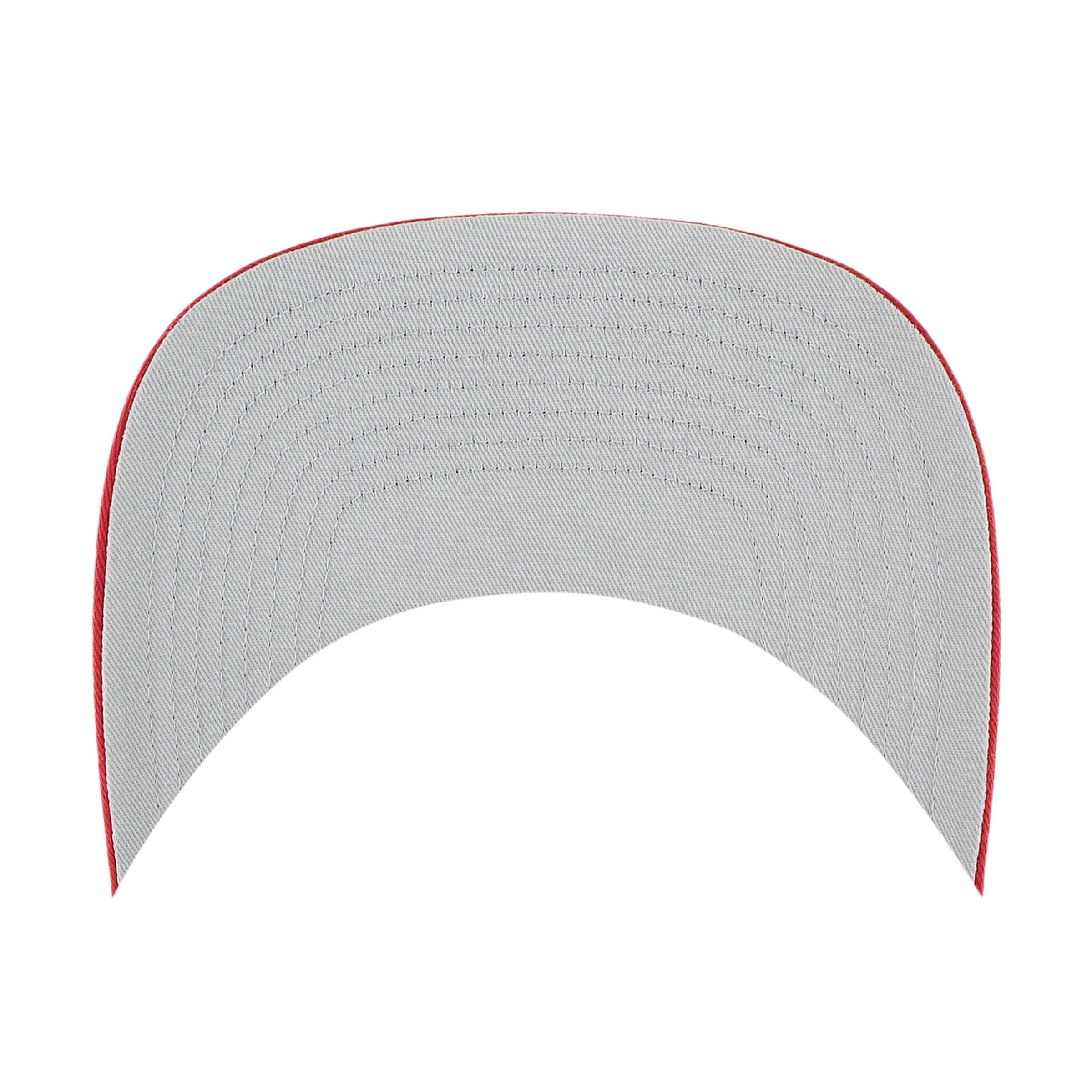 47 Ohio State Buckeyes Ace Out Trucker Snapback Hat - Red - RED Thumbnail View 3