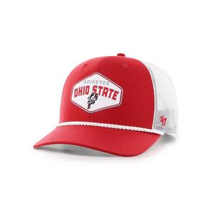 '47 Ohio State Buckeyes Ace Out Trucker Snapback Hat-Red