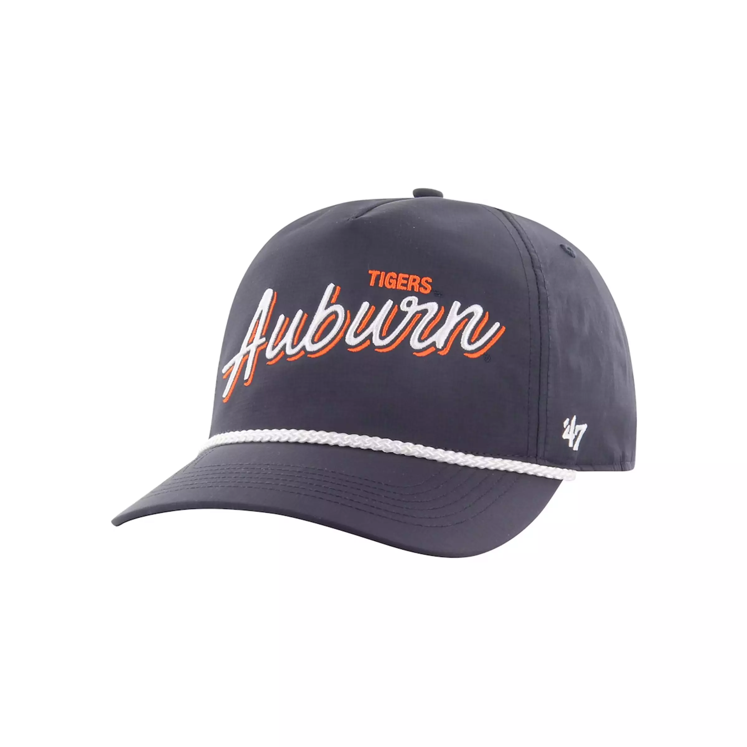 '47 Auburn Tigers Fairway Hitch Snapback Hat-White - WHITE