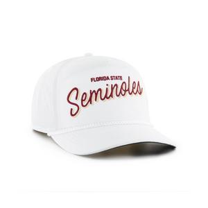 '47 Florida State Seminoles Fairway Hitch Snapback Hat-White