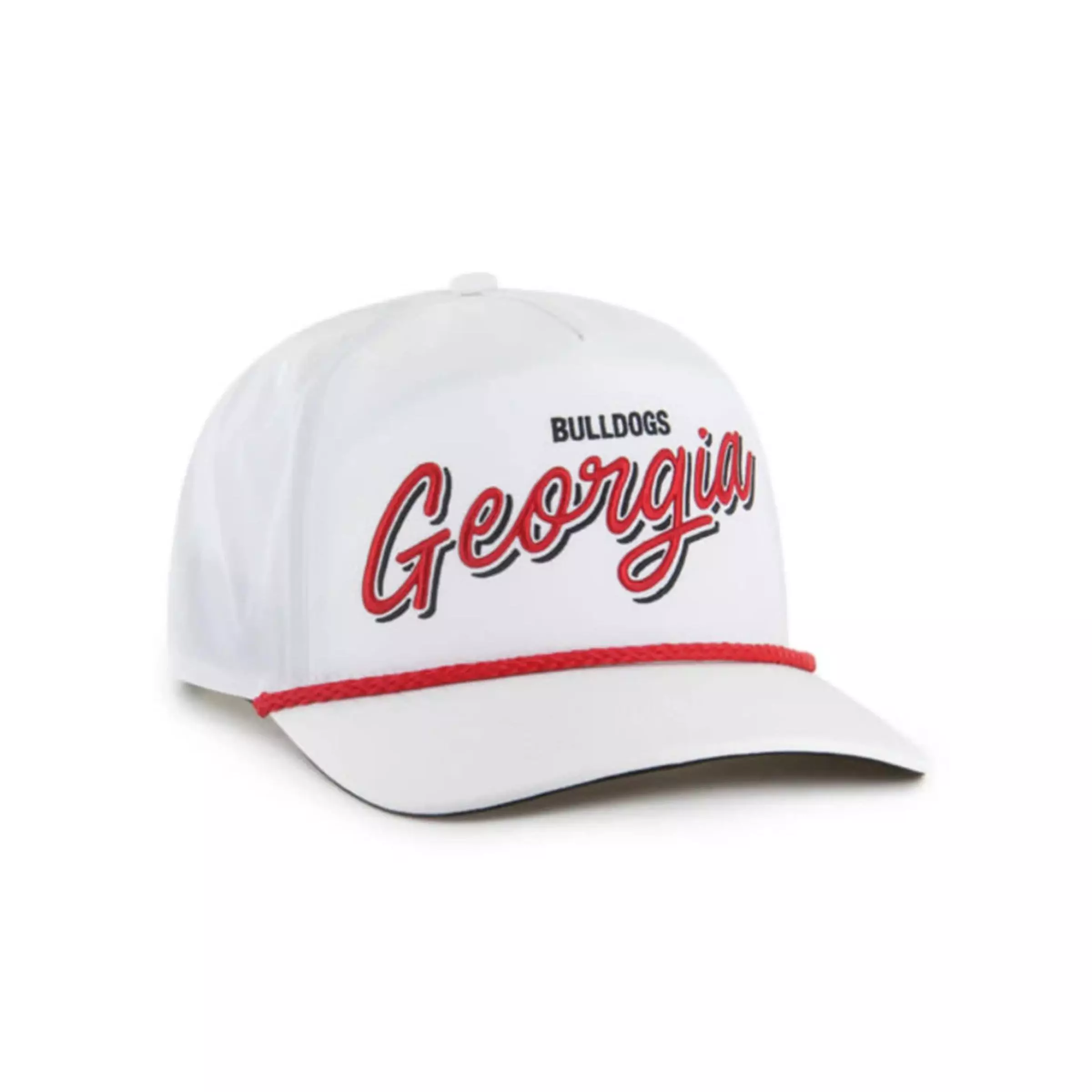 47 Georgia Bulldogs Fairway Hitch Snapback Hat - White - WHITE