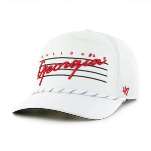 '47 Georgia Bulldogs Fairway Hitch Snapback Hat-White