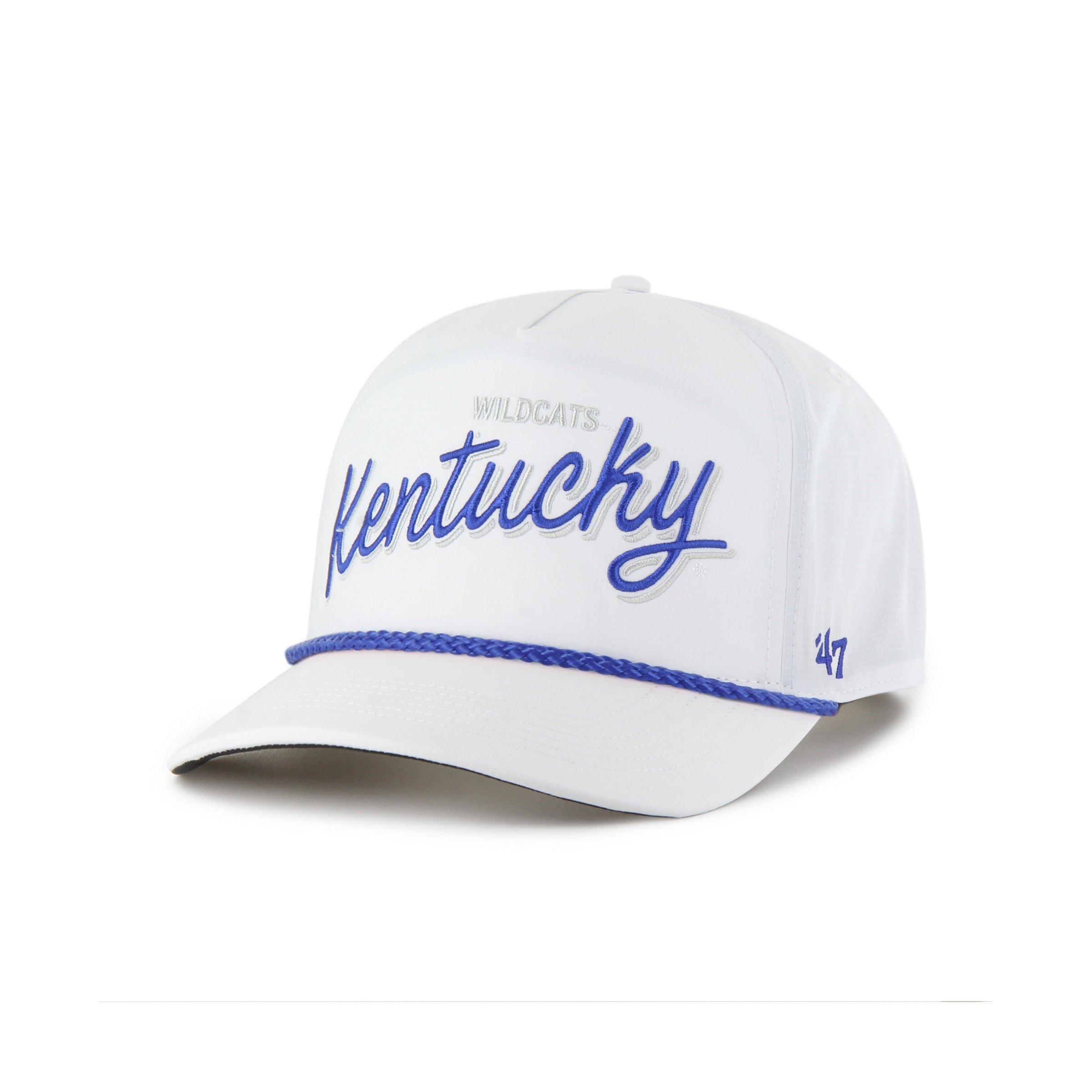 47 Kentucky Wildcats Fairway Hitch White Snapback Hat