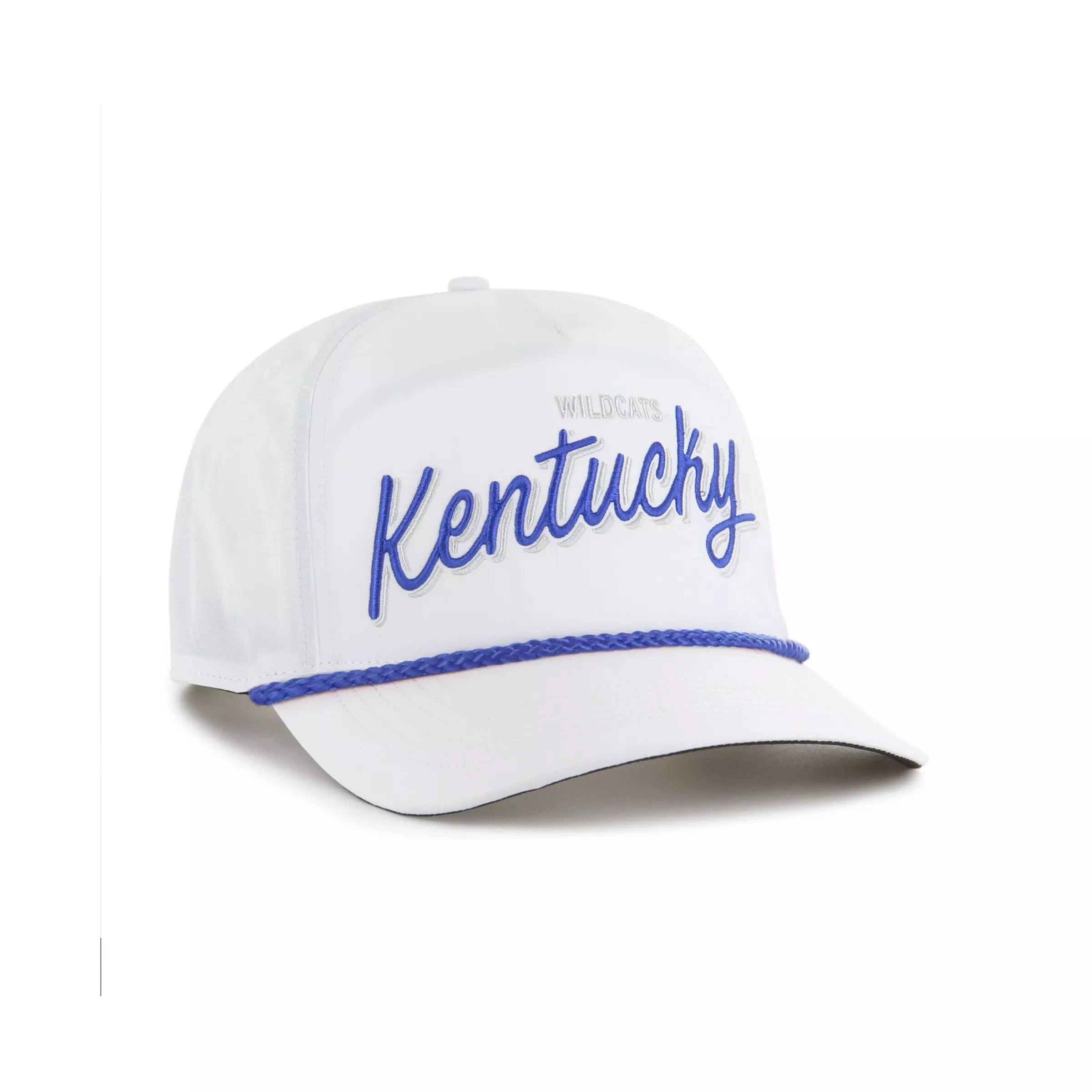 '47 Kentucky Wildcats Fairway Hitch Snapback Hat-White - WHITE