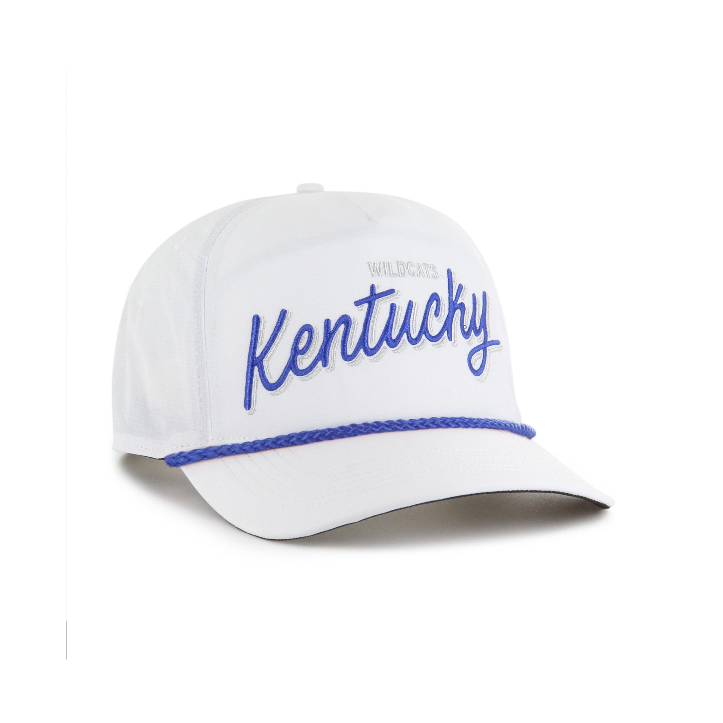 47 Kentucky Wildcats Fairway Hitch White Snapback Hat