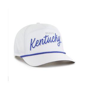 '47 Kentucky Wildcats Fairway Hitch Snapback Hat-White