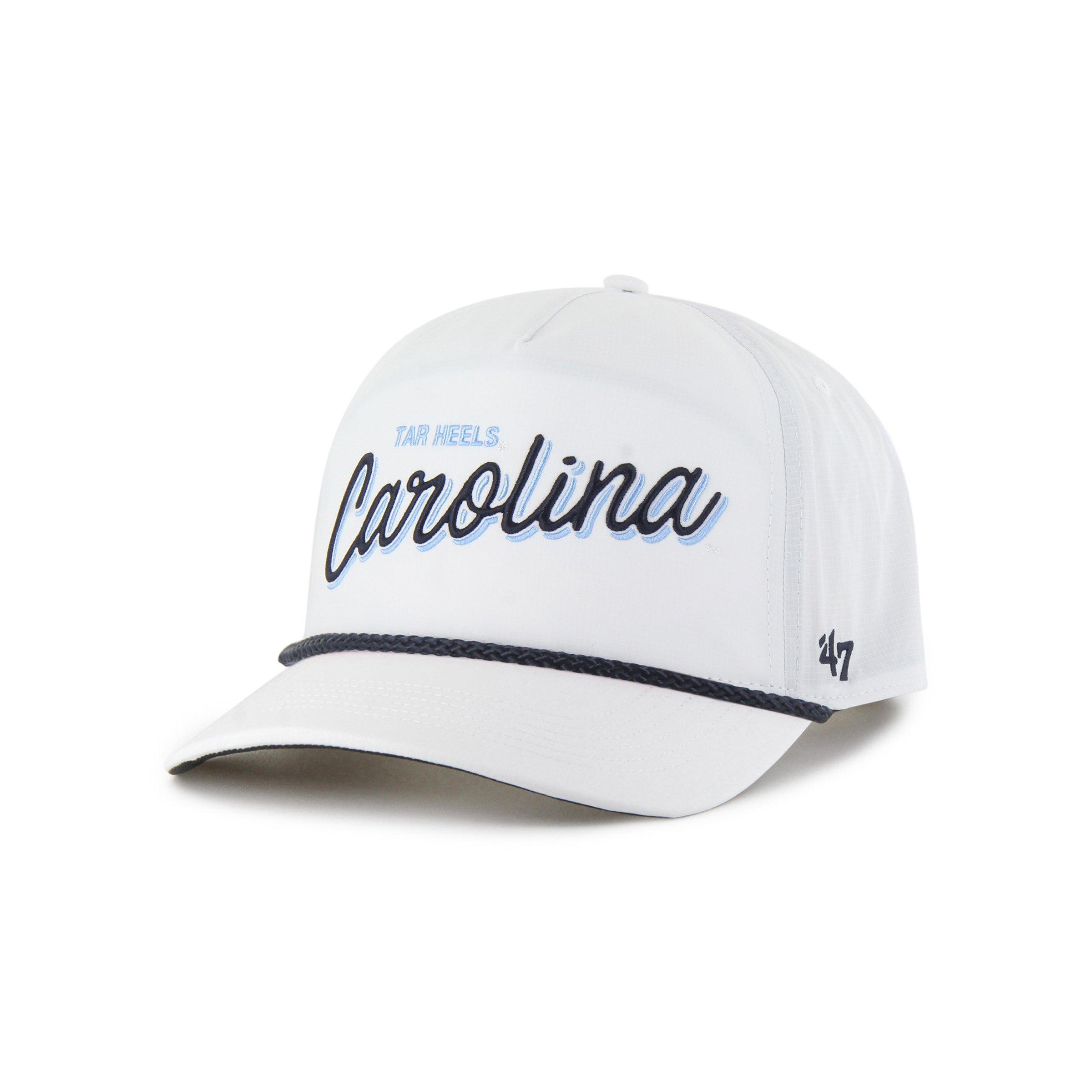 47 UNC Tar Heels Fairway Hitch White Snapback Hat