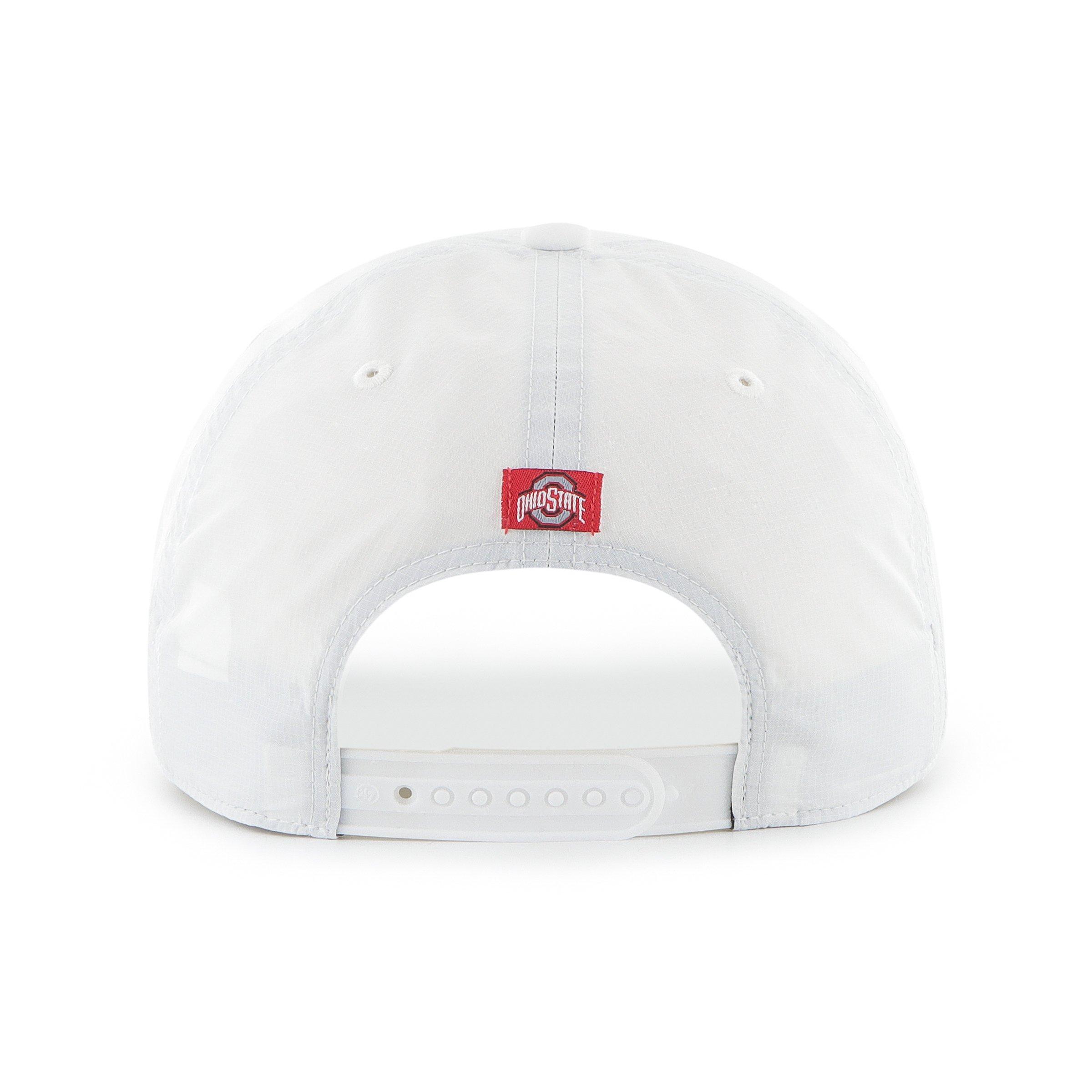 47 Ohio State Buckeyes Fairway Hitch Snapback Hat - White - WHITE Thumbnail View 3