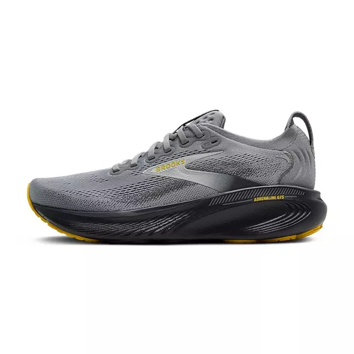 Brooks Adrenaline GTS 25 "Primer Grey" Men's Road Running Shoe - PRIMER GREY/EBONY/JASMIN