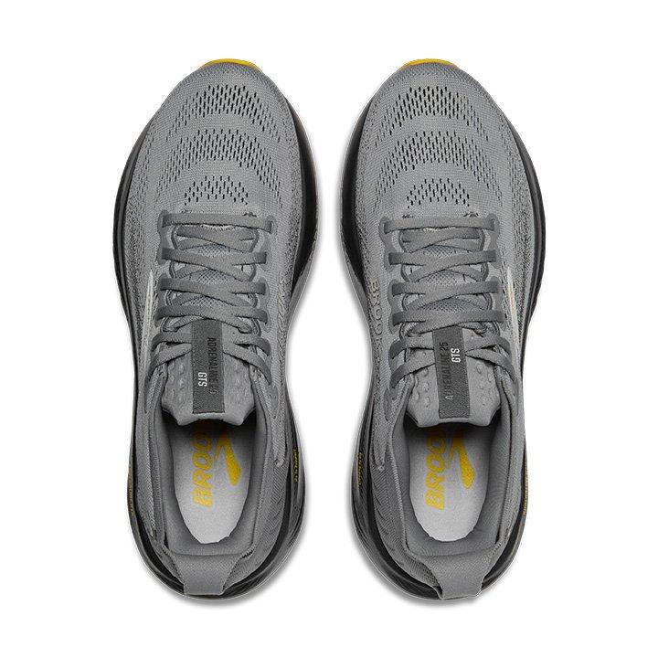 Brooks Adrenaline GTS 25 "Primer Grey" Men's Road Running Shoe - PRIMER GREY/EBONY/JASMIN Thumbnail View 8