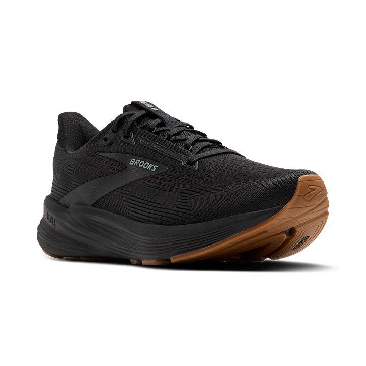 Brooks​ Revel 8 "Black/Gum" Men's Road Running Shoe - BLACK/GUM Thumbnail View 7