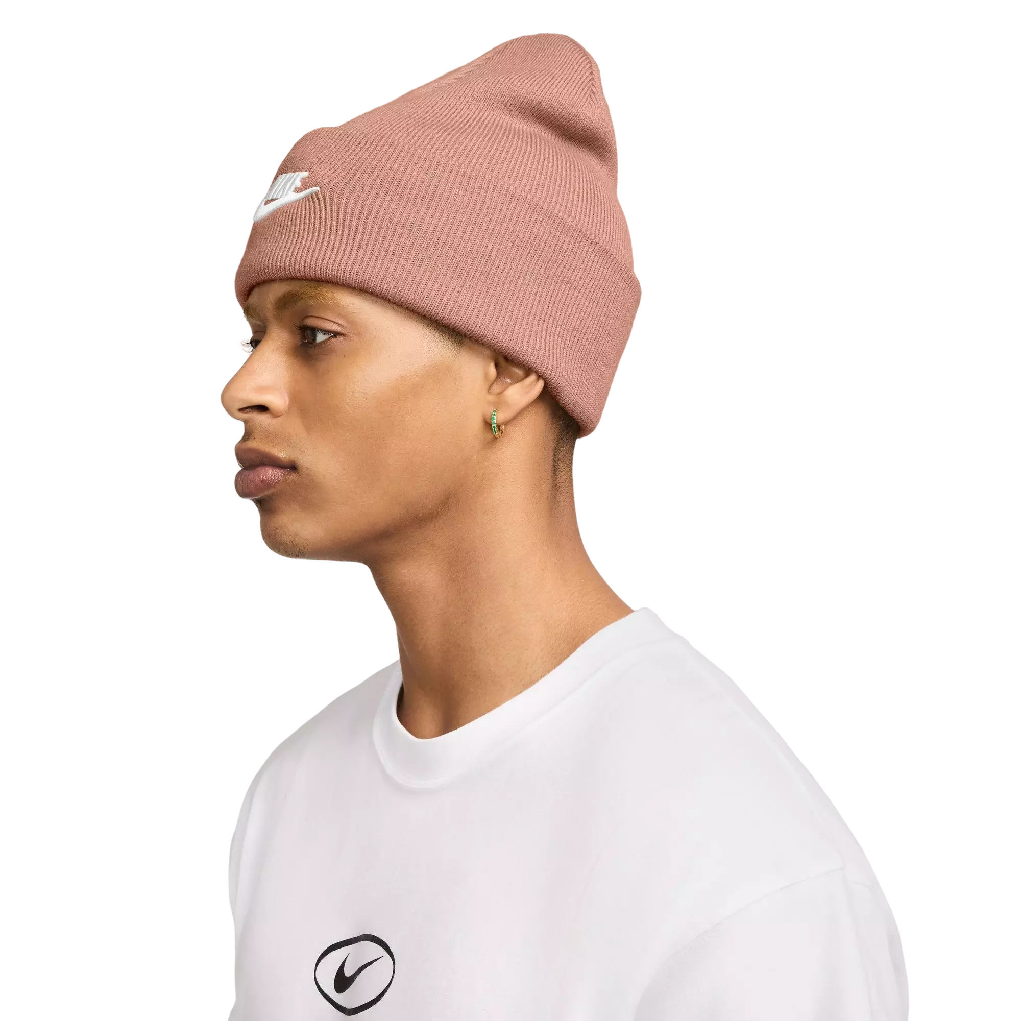 Nike Peak Futura Beanie-Rose Gold - ROSE GOLD