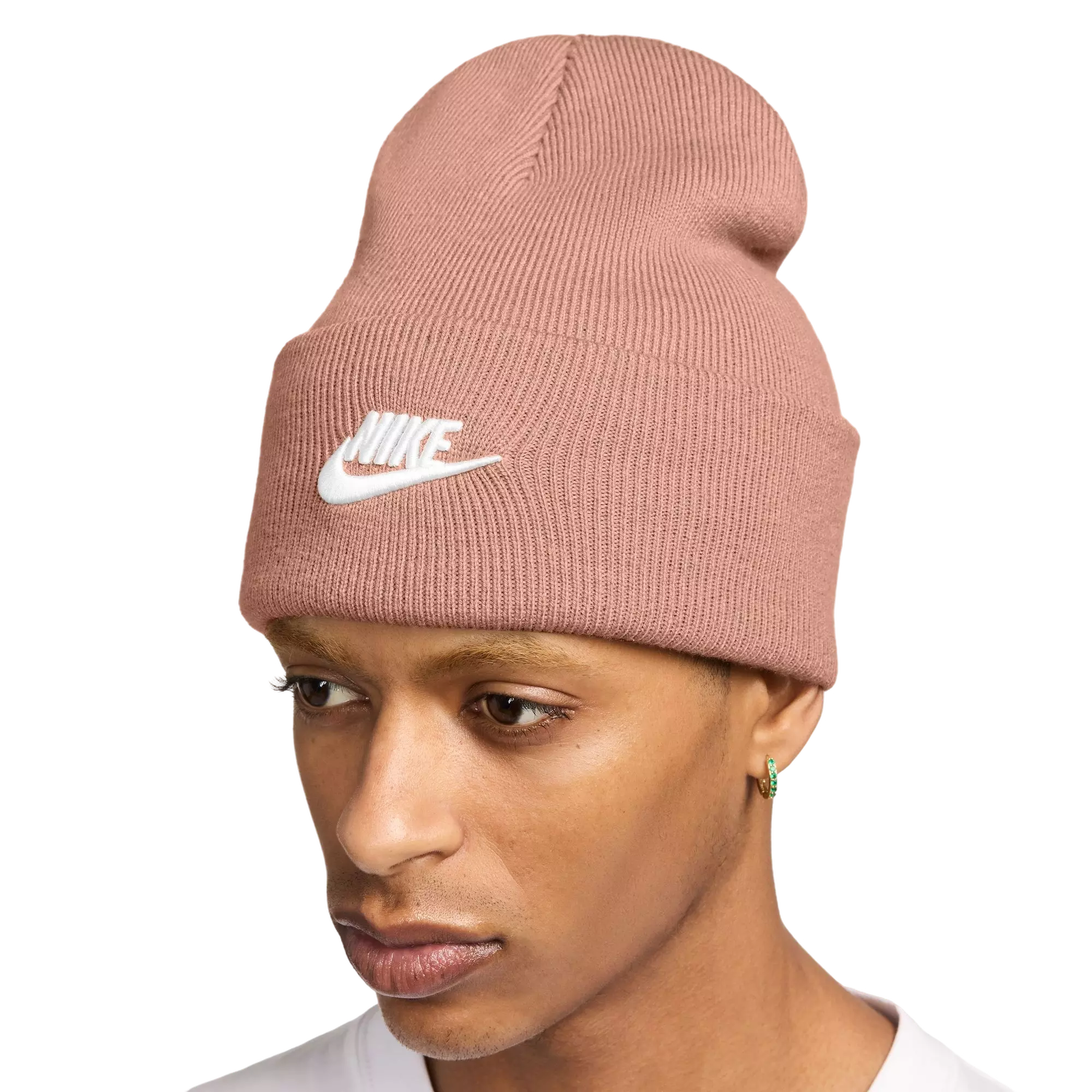 Nike Peak Futura Beanie-Rose Gold - ROSE GOLD