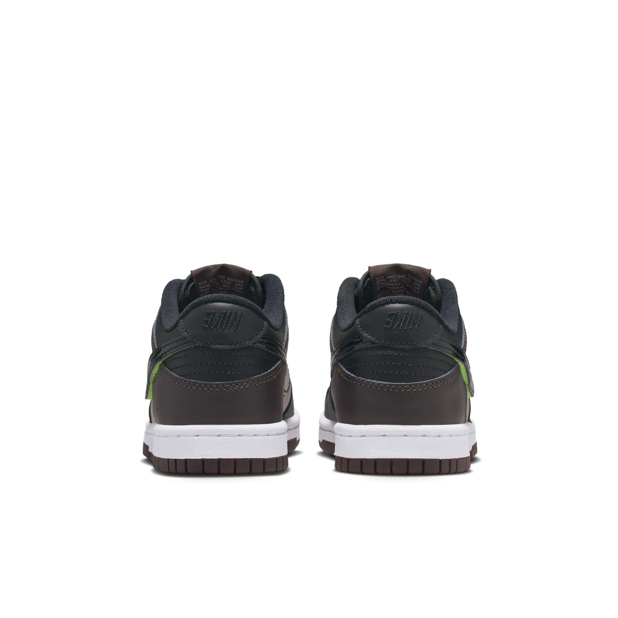 Nike Dunk Low SE Grade School Kids' "Particle Rose/Black/Velvet Brown/White" Shoe