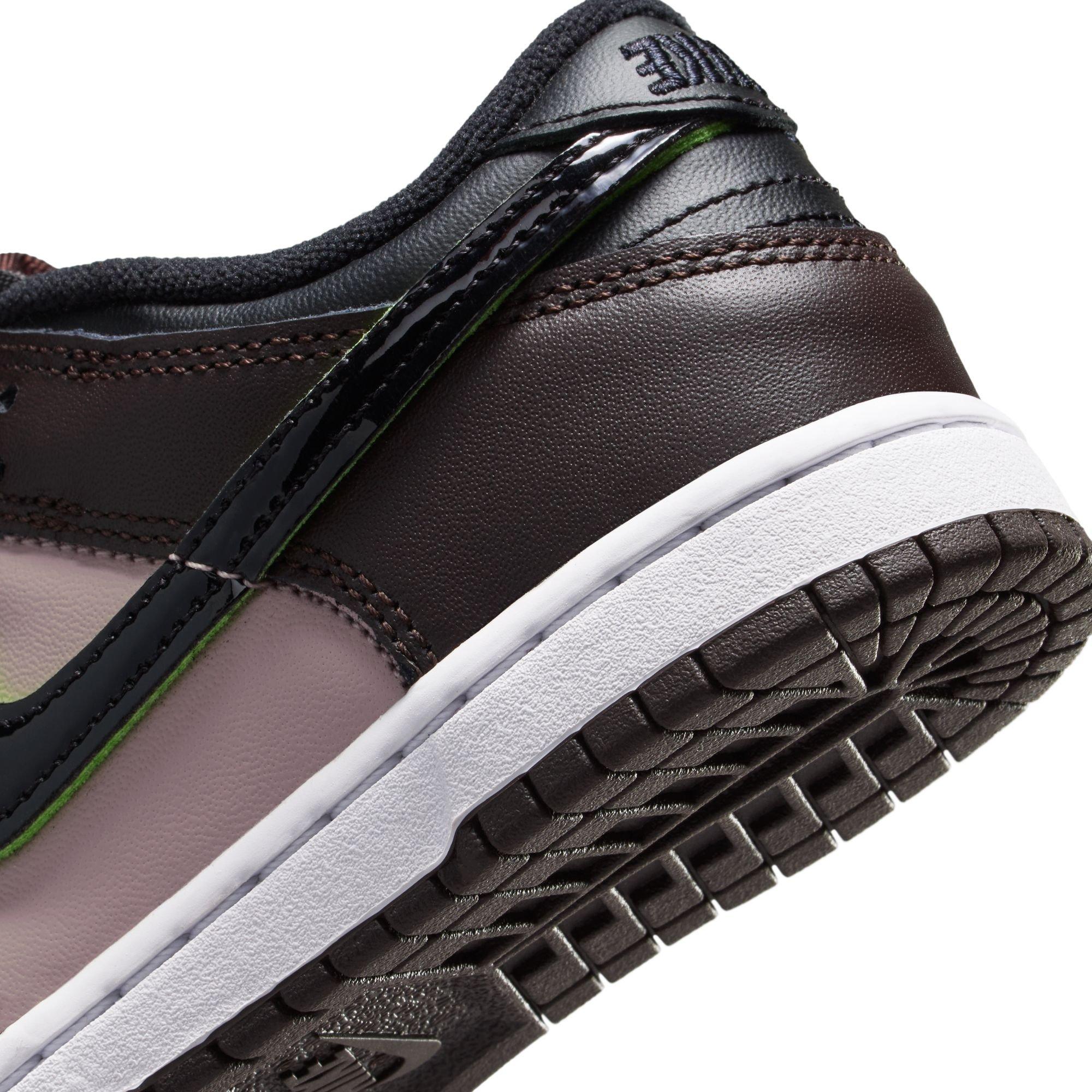 Nike Dunk Low SE Preschool Boys' "Particle Rose/Black/Velvet Brown/White" Shoe
