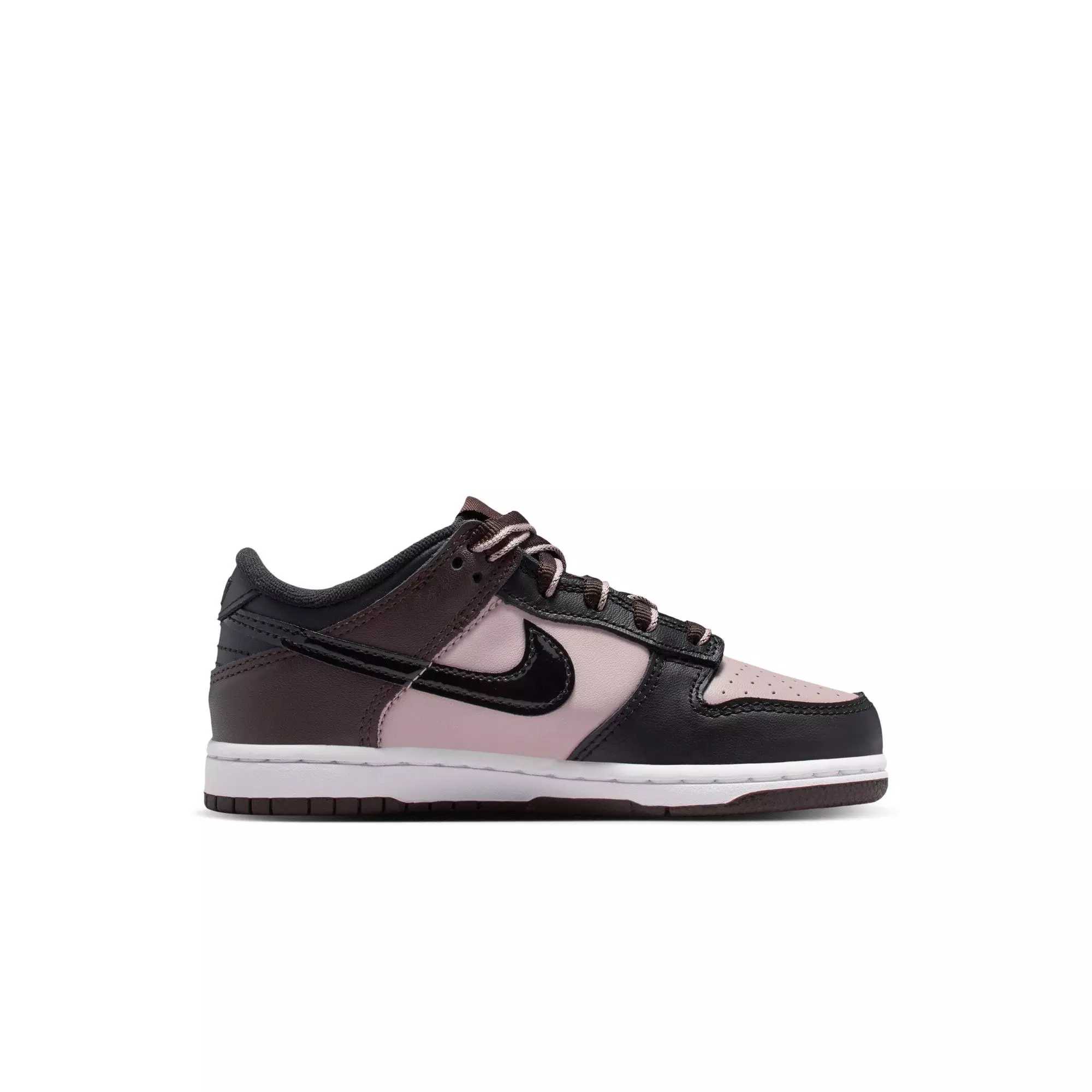 Nike Dunk Low SE "Particle Rose/Black/Velvet Brown/White" Preschool Boys' Shoe - PARTICLE ROSE