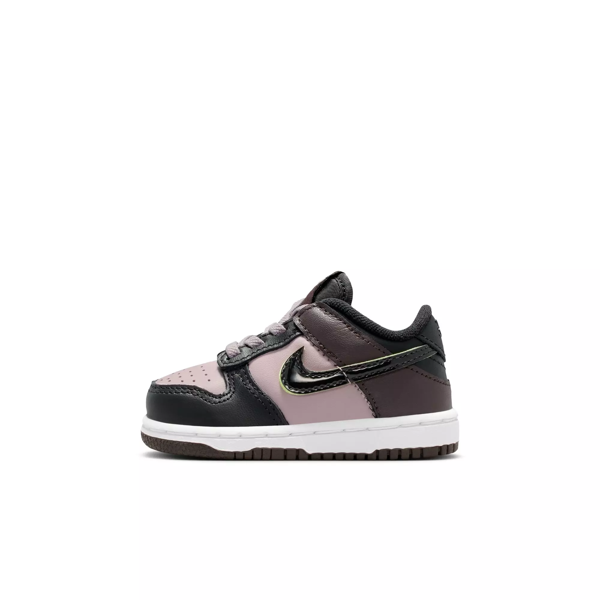 Nike Dunk Low SE "Particle Rose/Black/Velvet Brown/White" Toddler Boys' Shoe - PARTICLE ROSE