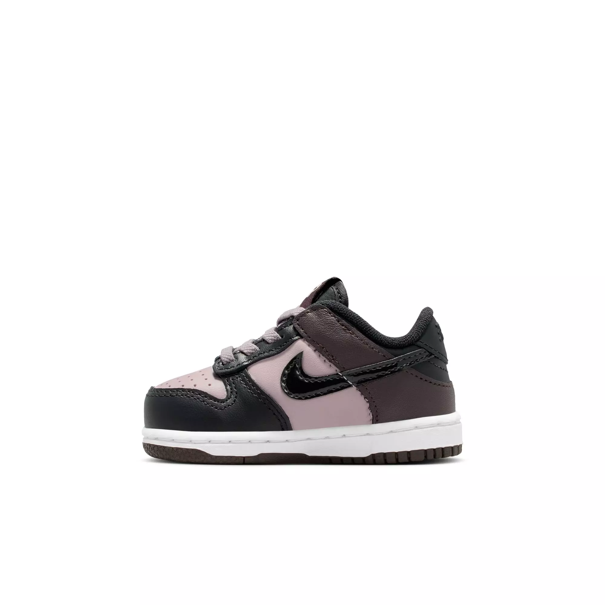 Nike Dunk Low SE "Particle Rose/Black/Velvet Brown/White" Toddler Boys' Shoe - PARTICLE ROSE