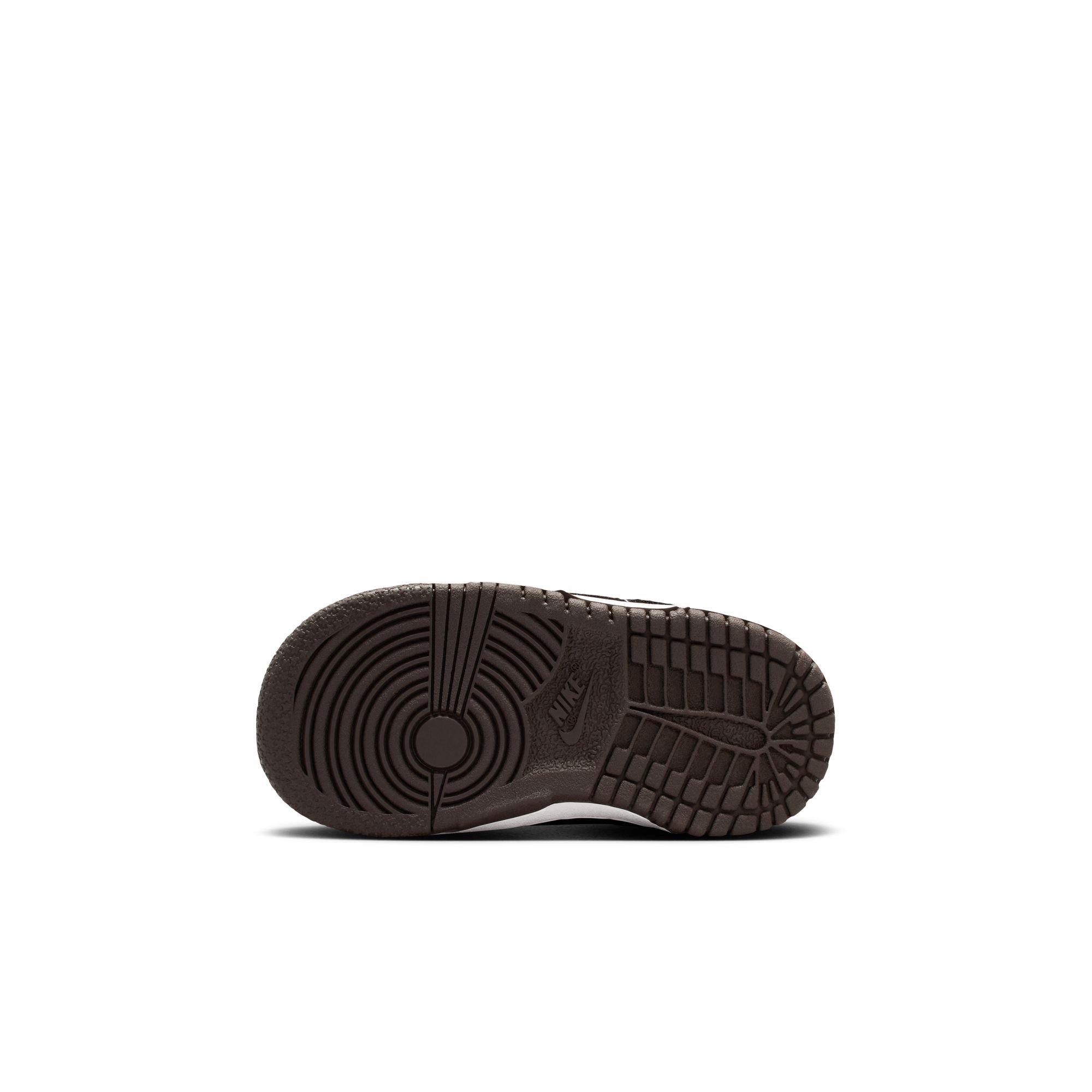 Nike Dunk Low SE Toddler Boys' "Particle Rose/Black/Velvet Brown/White" Shoe