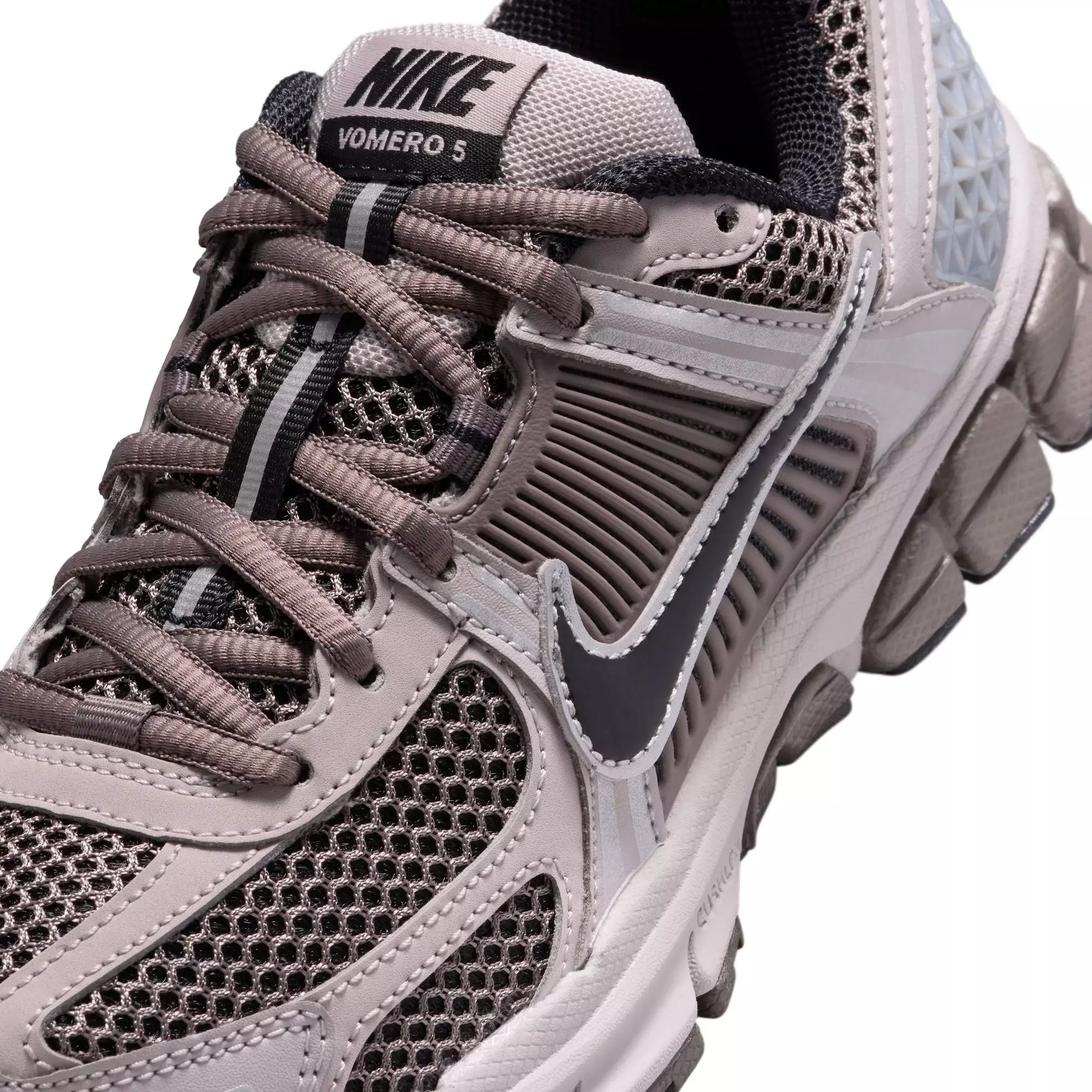 Nike Vomero 5 "College Grey/Black/Cave Stone" Grade School Boys' Shoe - GREY/BLACK