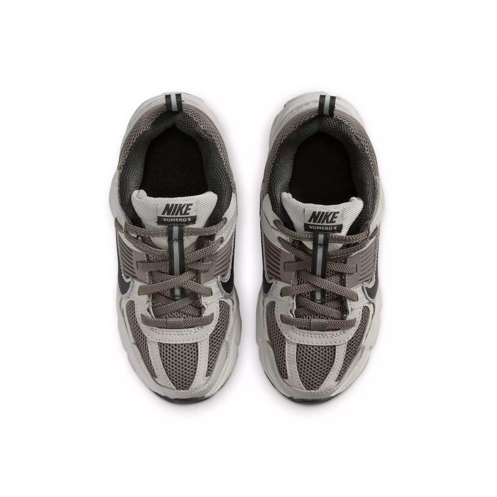 Nike Vomero 5 "College Grey/Black/Cave Stone" Preschool Boys' Shoe - GREY/BLACK