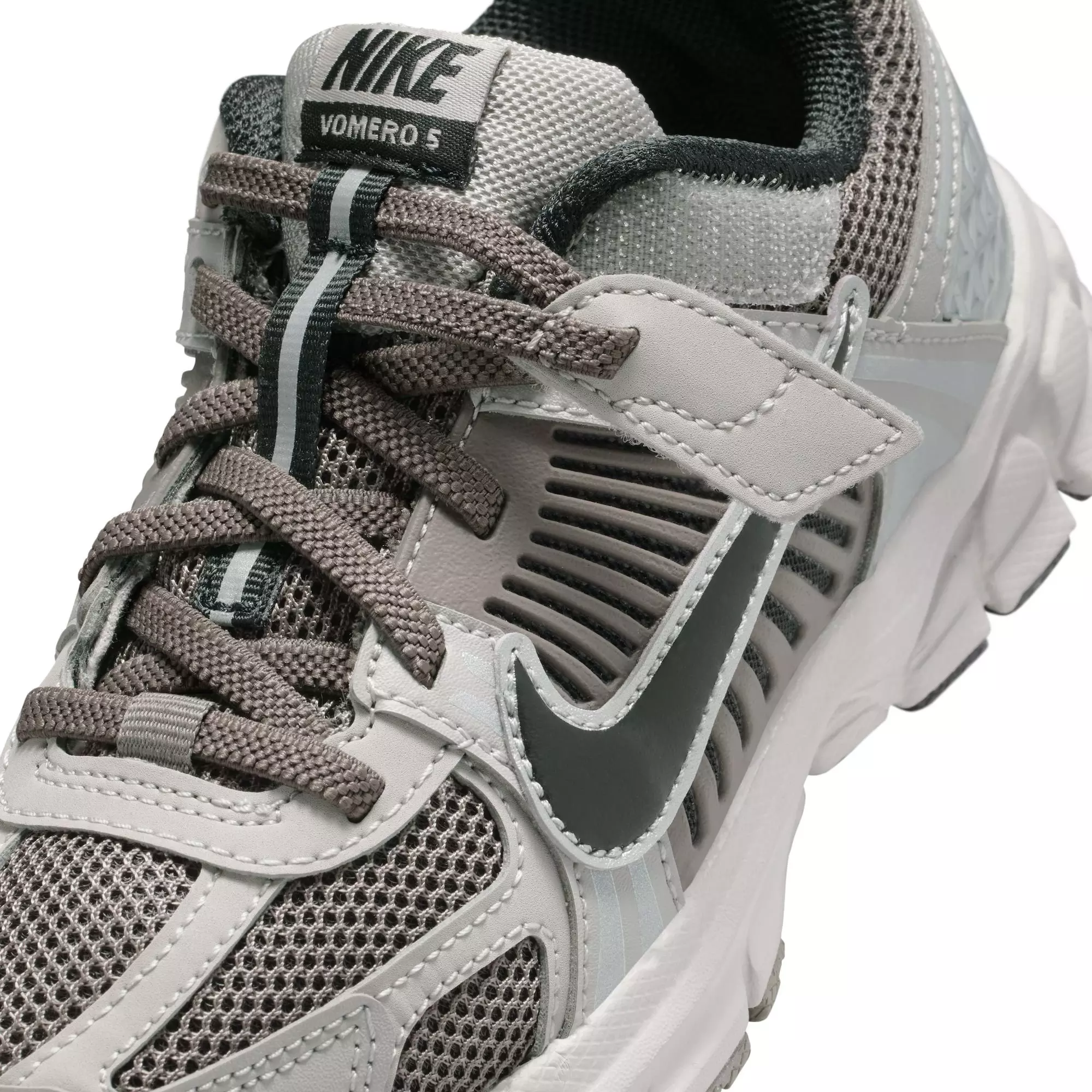 Nike Vomero 5 "College Grey/Black/Cave Stone" Preschool Boys' Shoe - GREY/BLACK