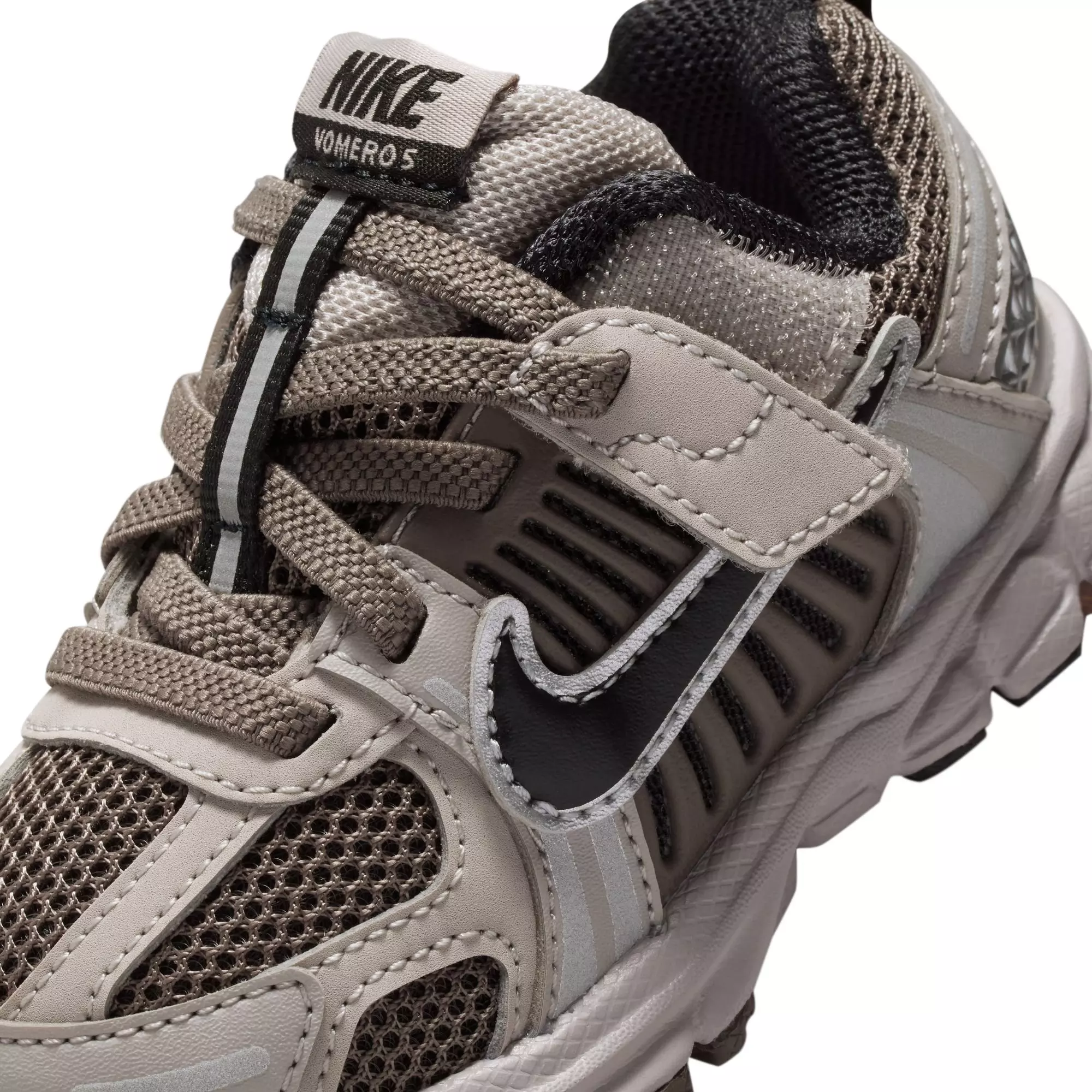 Nike Vomero 5 "College Grey/Black/Cave Stone" Toddler Boys' Shoe - GREY/BLACK