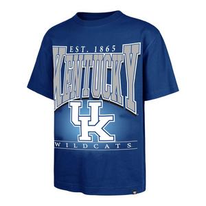 '47 Kentucky Wildcats Hot Corner Short Sleeve Tee-Royal