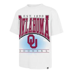 '47 Oklahoma Sooners Hot Corner Short Sleeve Tee-White