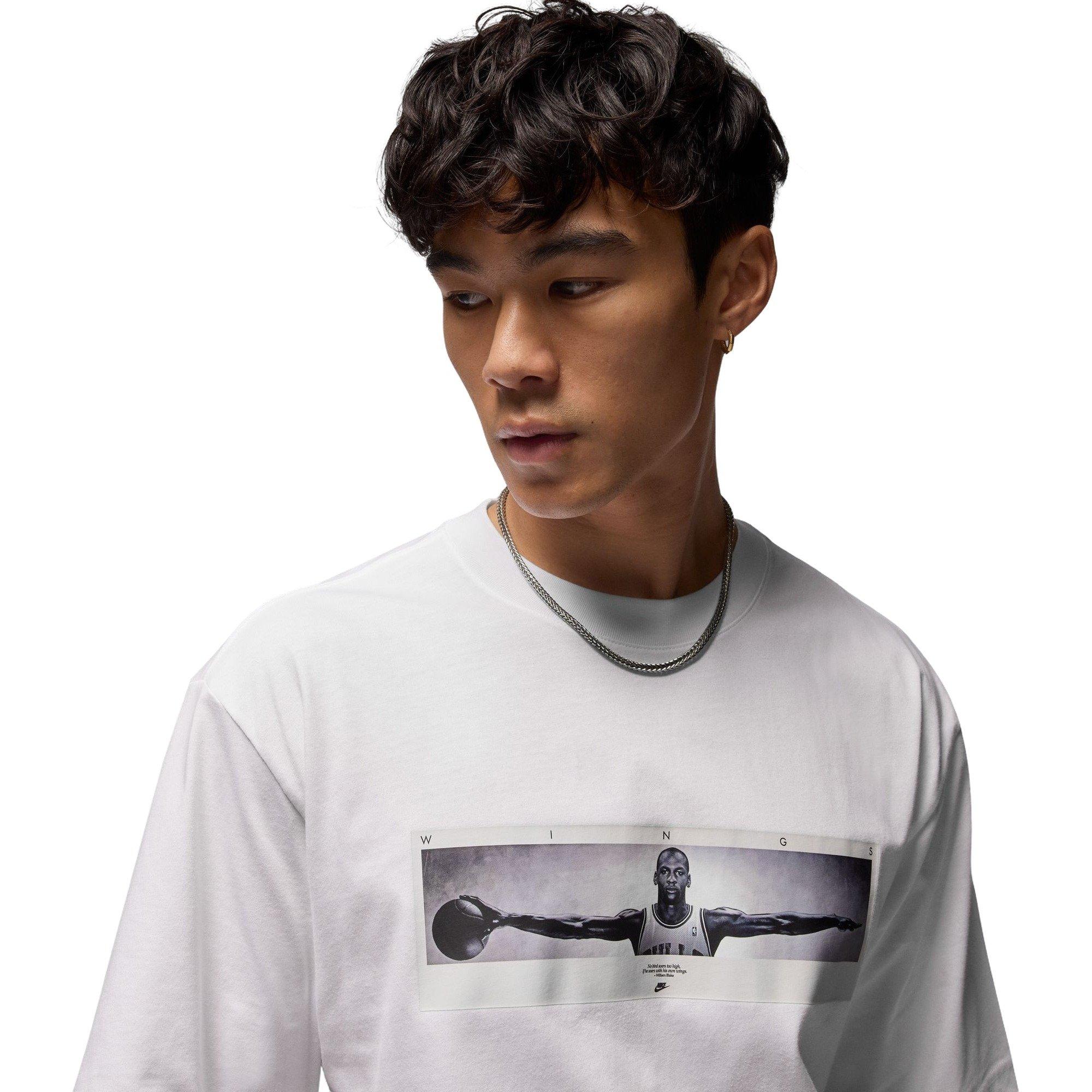 Jordan Men's Photo Tee - WHITE Thumbnail View 3