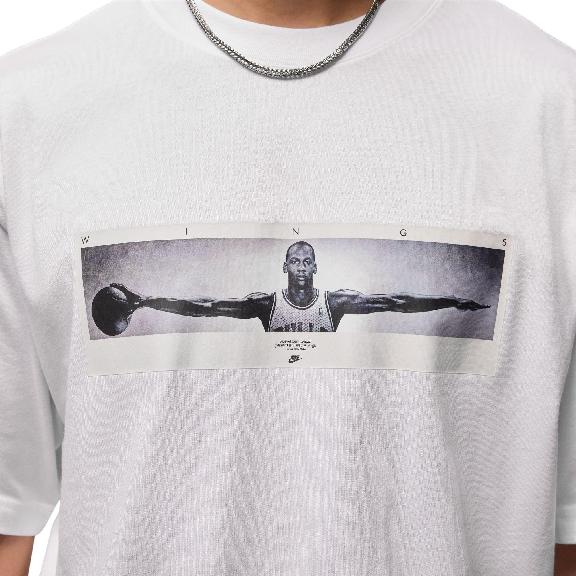 Jordan Men's Photo Tee - WHITE Thumbnail View 4