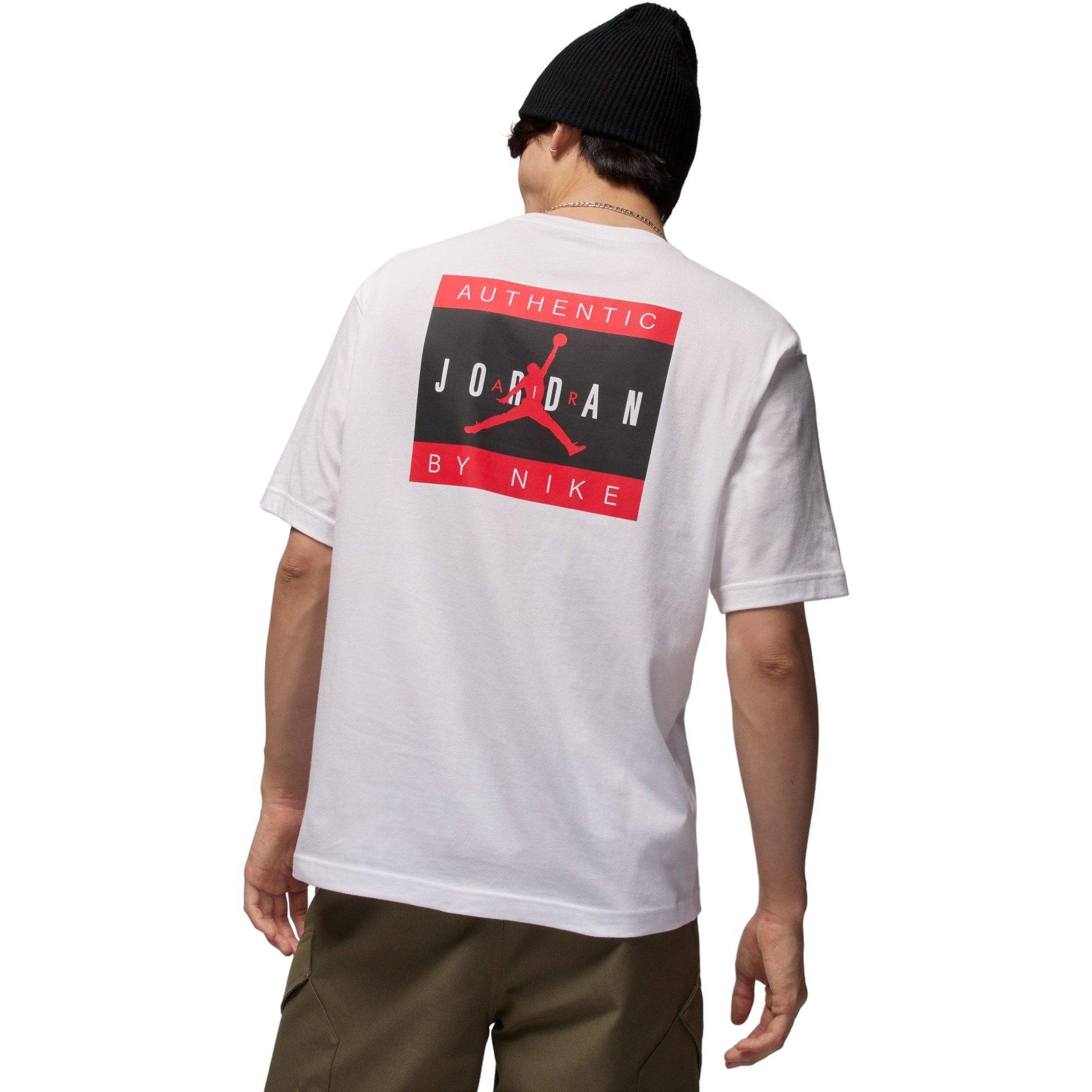 Jordan Men's Brand Tee - WHITE Thumbnail View 2
