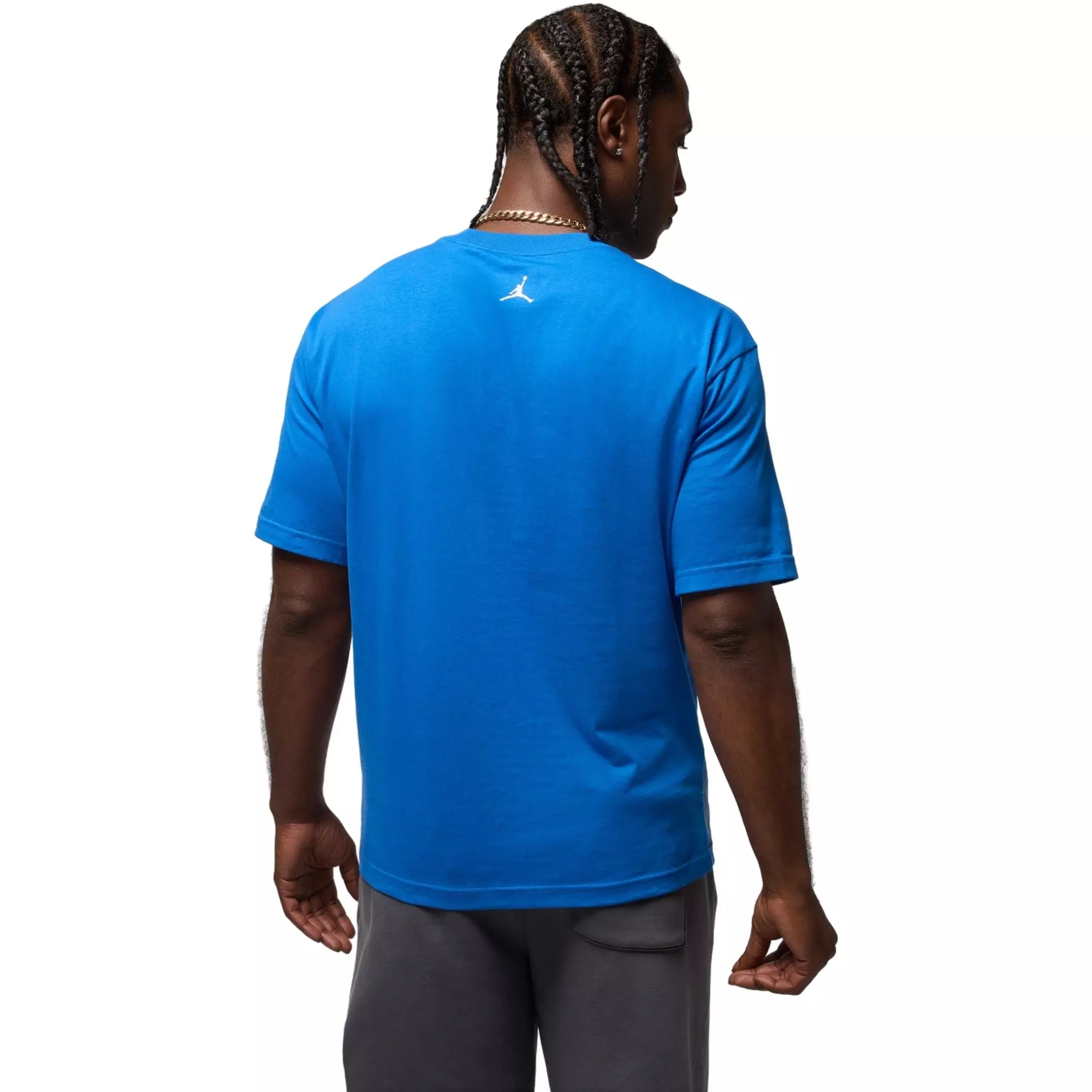 Jordan Men's Brooklyn Collegiate Graphic Tee - BLUE