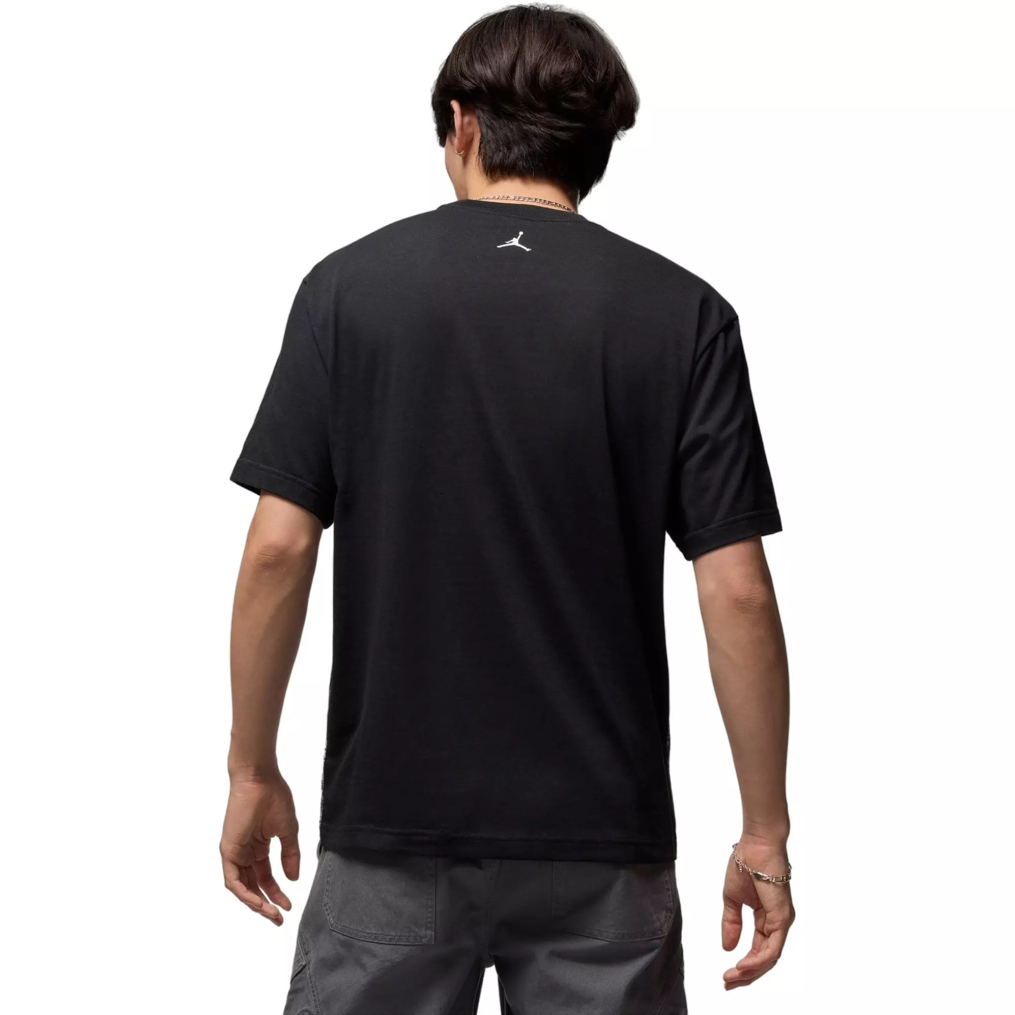 Jordan Men's Brooklyn Collegiate Graphic Tee - Black - BLACK