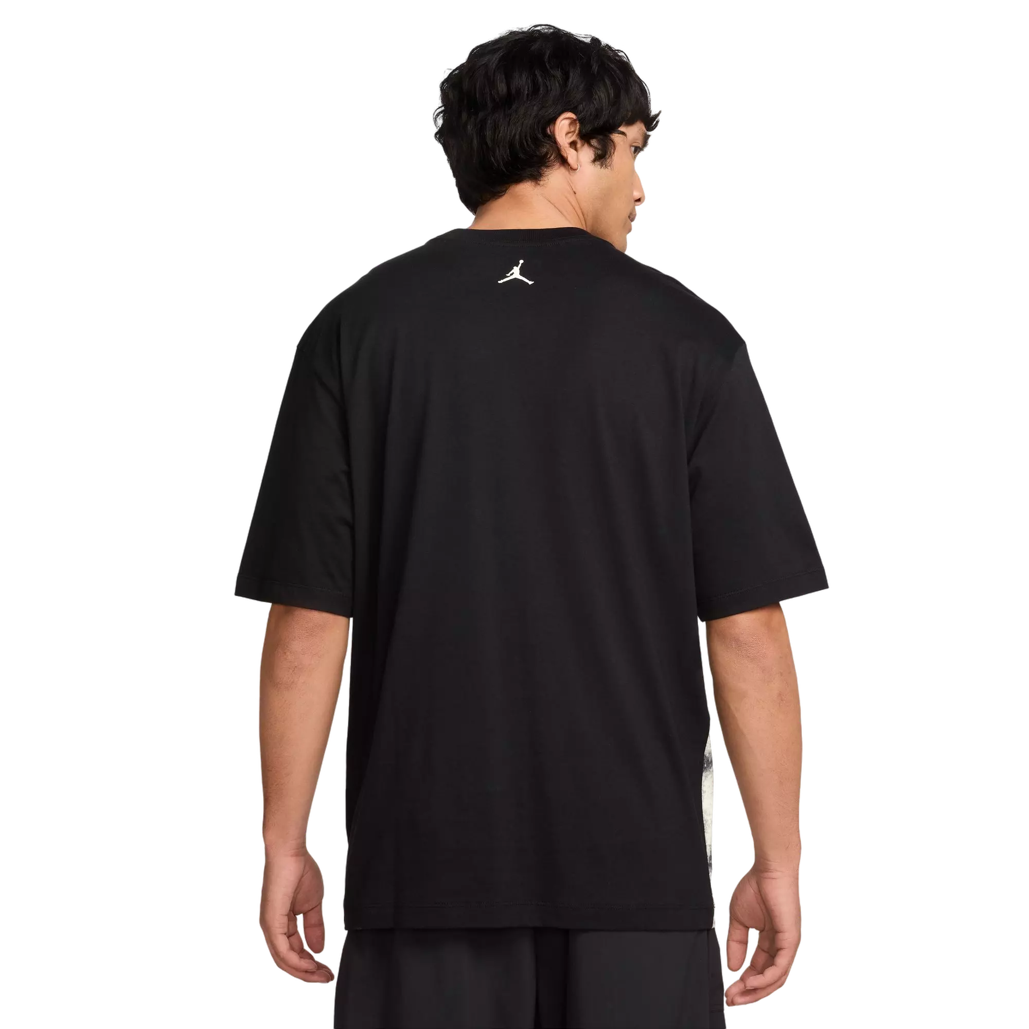 Jordan Men's Brooklyn Collegiate Graphic Tee-Black - BLACK