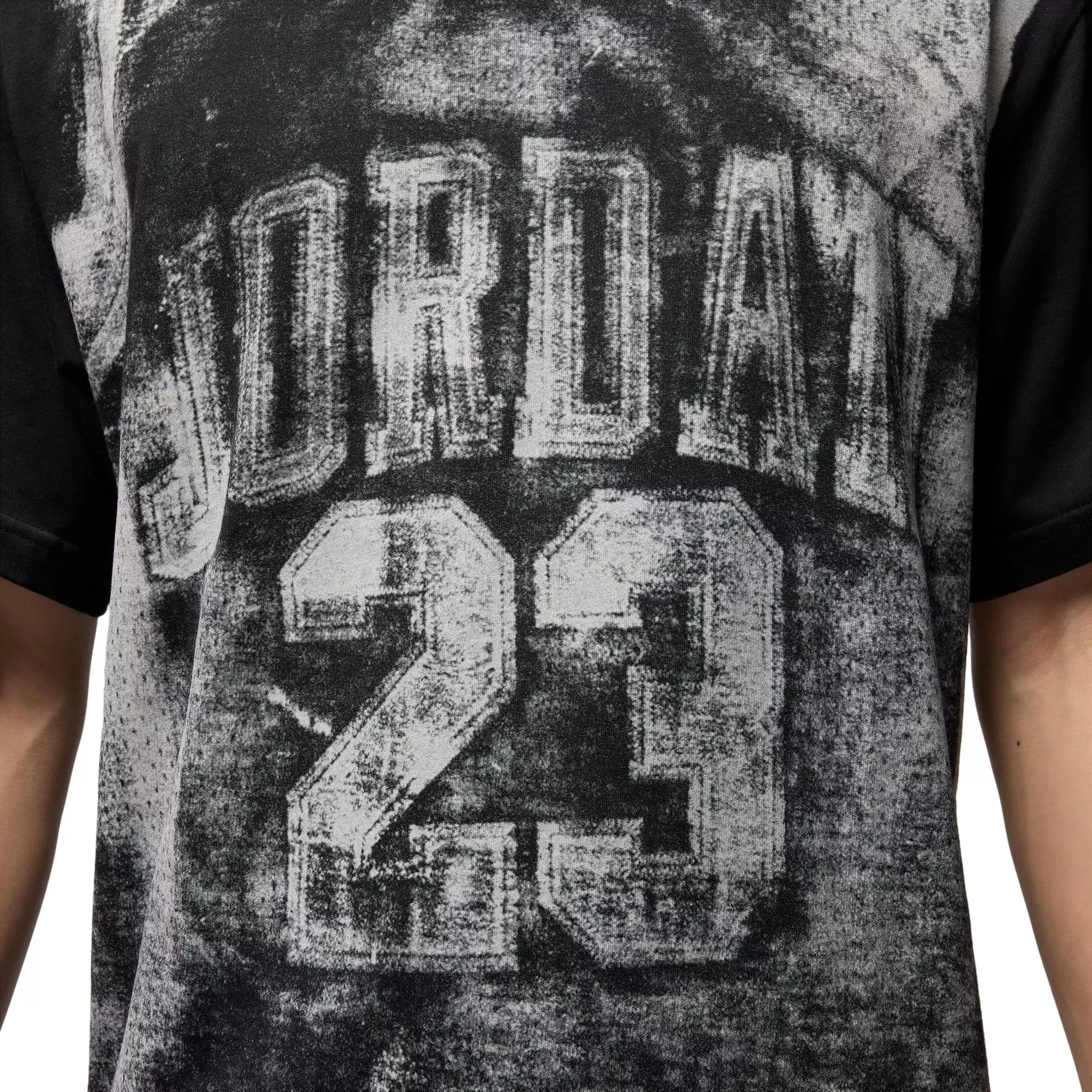 Jordan Men's Brooklyn Collegiate Graphic Tee - Black - BLACK
