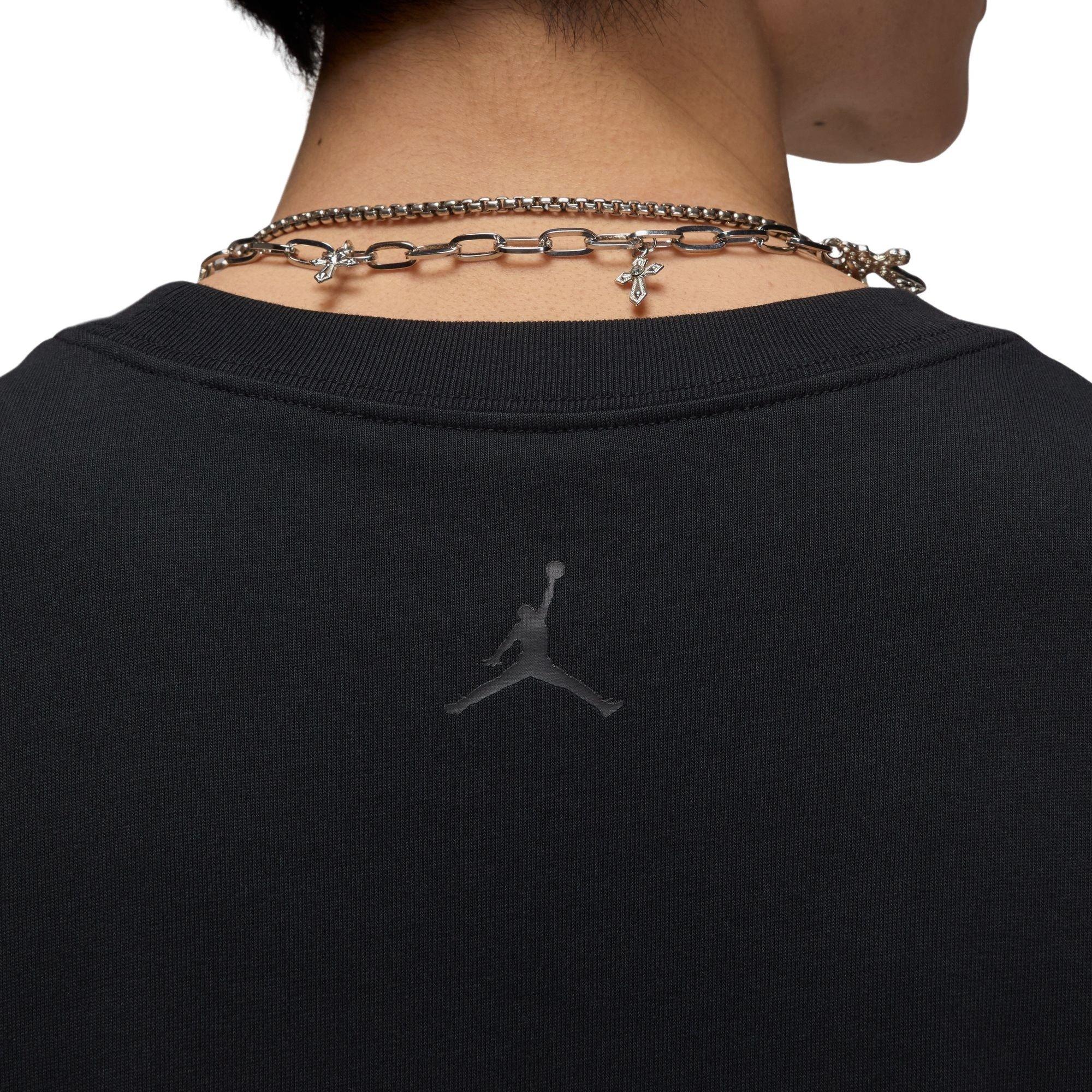 Jordan Men's Flight Boxy Tee - BLACK Thumbnail View 5