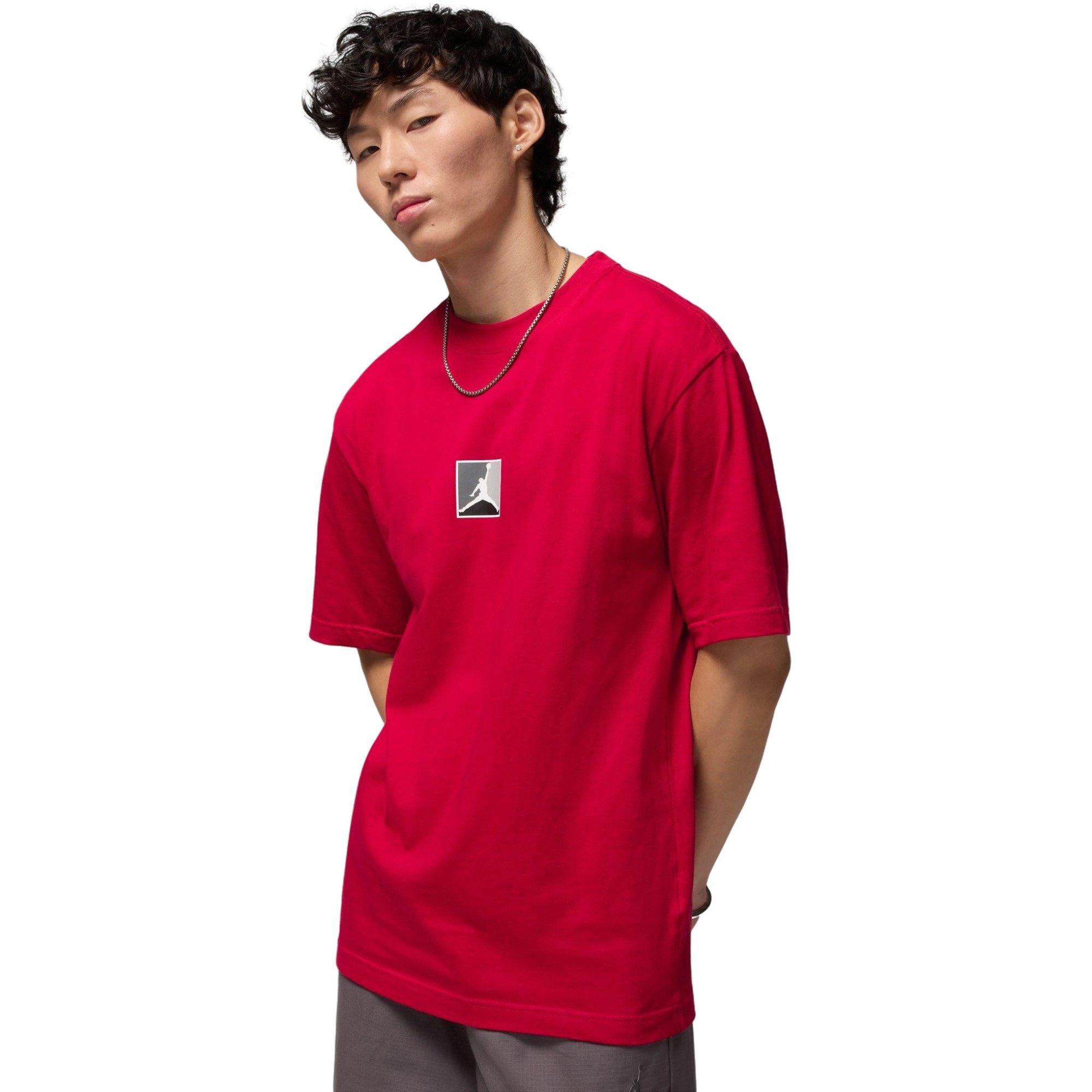 Jordan Men's Brooklyn Graphic Tee - Red - RED Thumbnail View 1