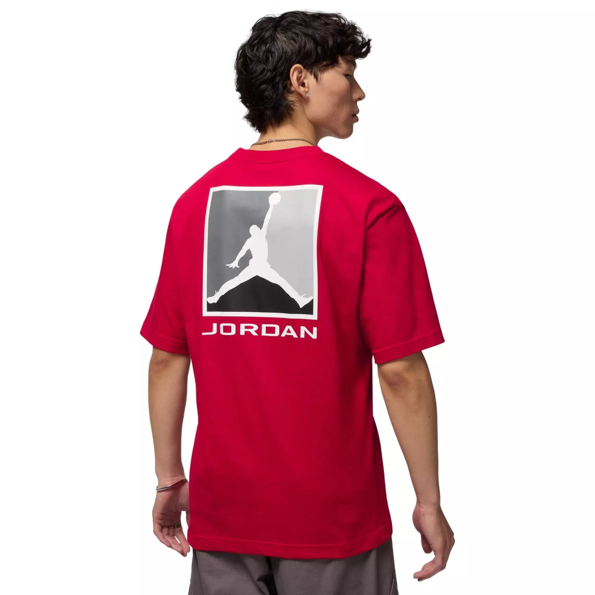 Jordan Men's Brooklyn Tee-Red - RED