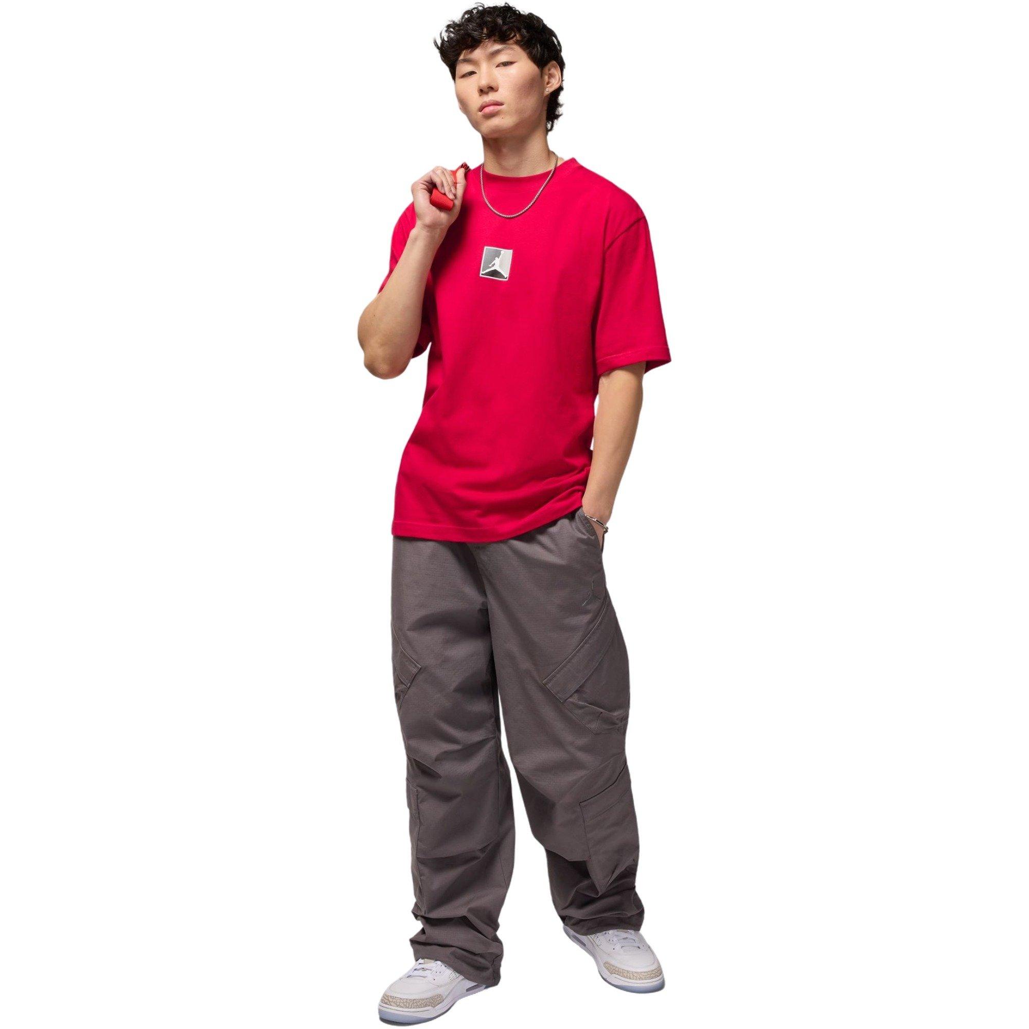 Jordan Men's Brooklyn Tee-Red - RED Thumbnail View 5