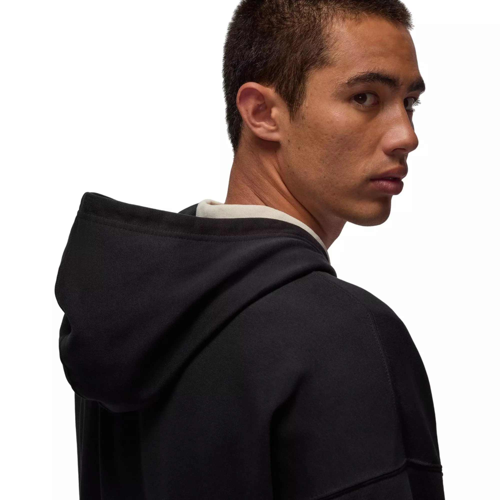 Jordan Men's Brooklyn Collegiate Pullover Hoodie - Black - BLACK