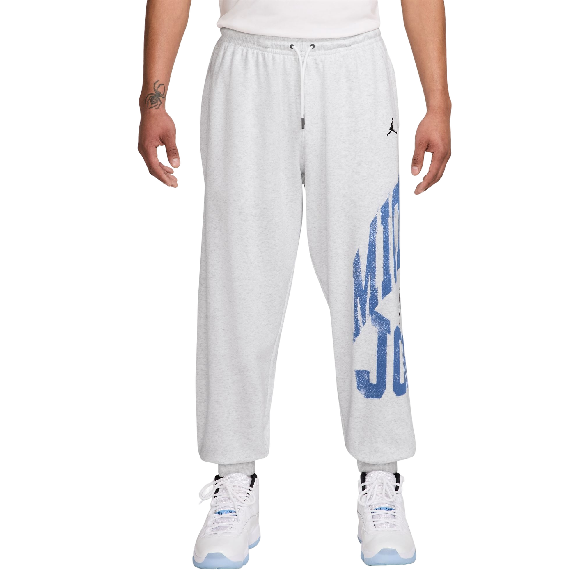 Jordan Men's Brooklyn Collegiate Loopback Fleece Pants - GREY Thumbnail View 1