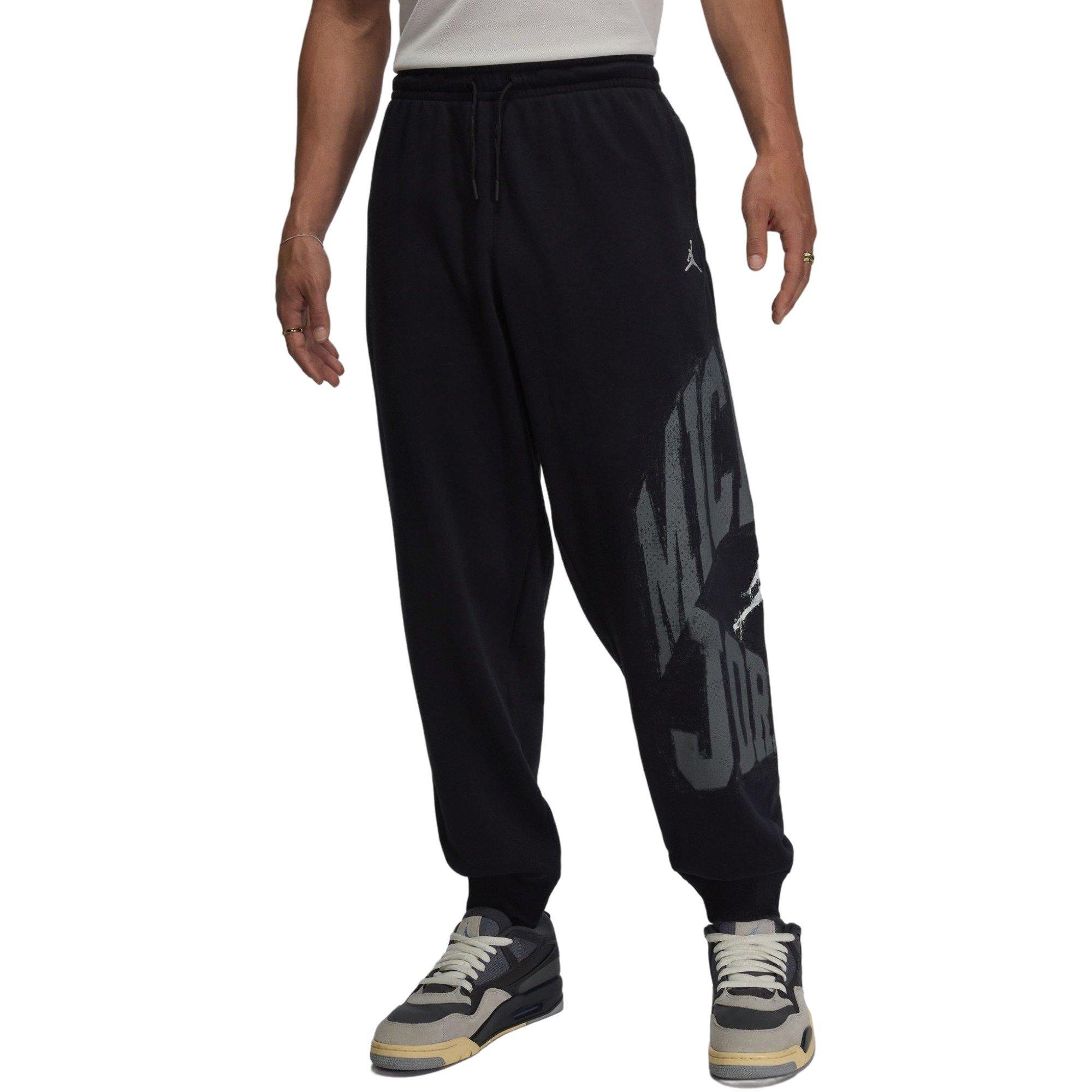 Jordan Men's Collegiate Loopback Fleece Pants - BLACK Thumbnail View 1