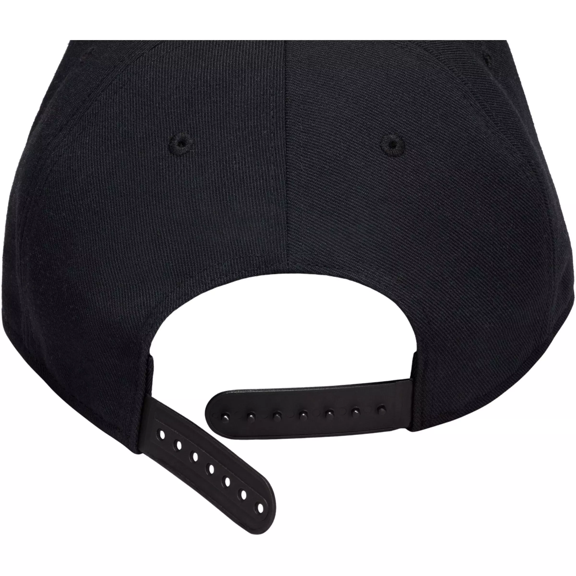 Jordan Script Slouch Snapback Hat-Black - BLACK